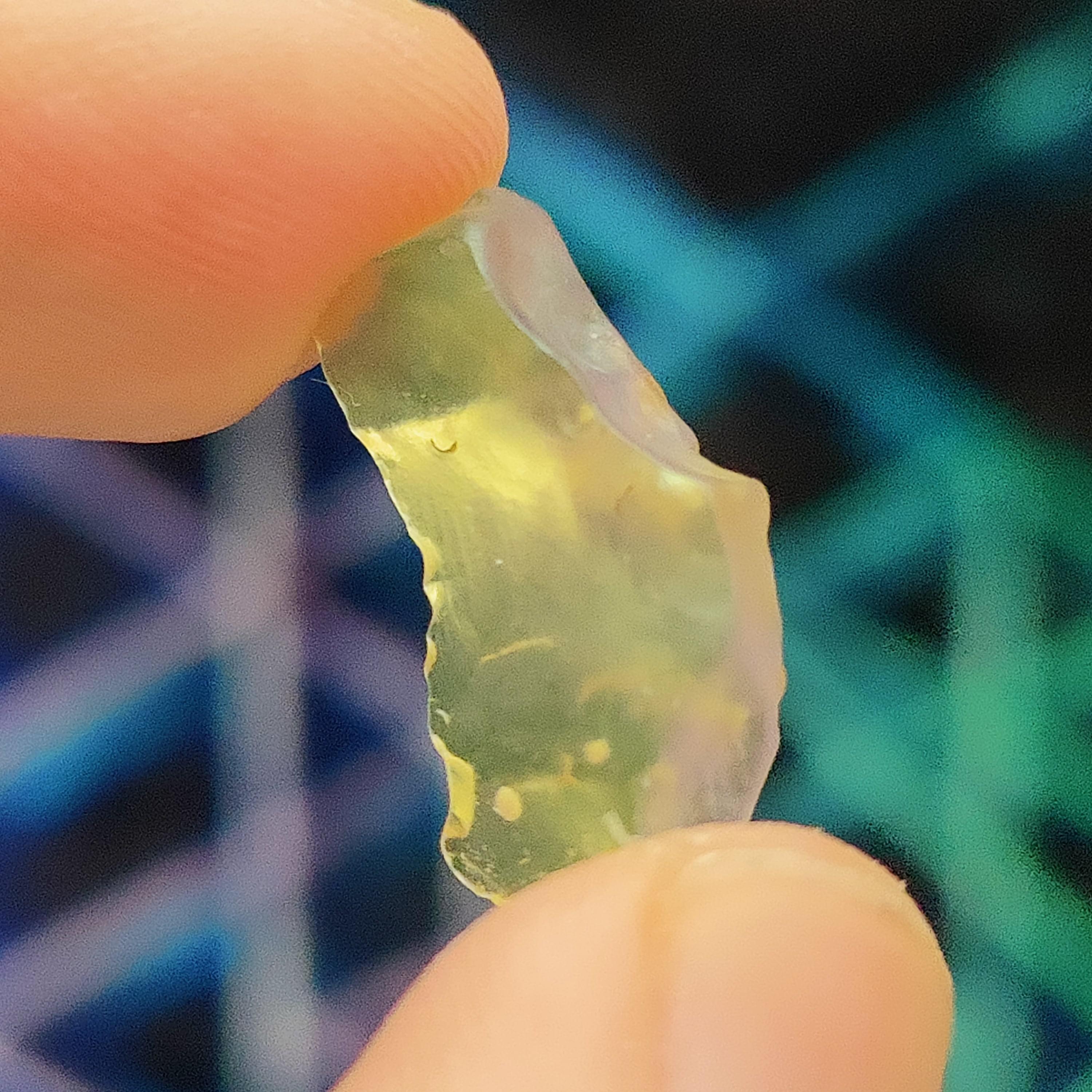 #124 Libyan Desert Glass ∞ 1.3g - PrimalAlchemy