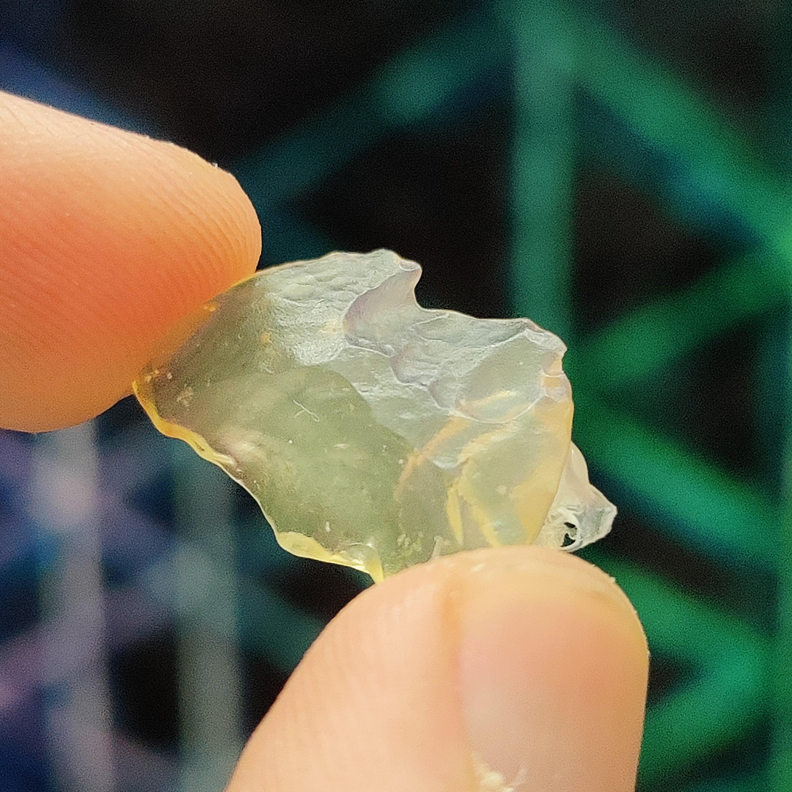 #125 Libyan Desert Glass ∞ 1.4g - PrimalAlchemy
