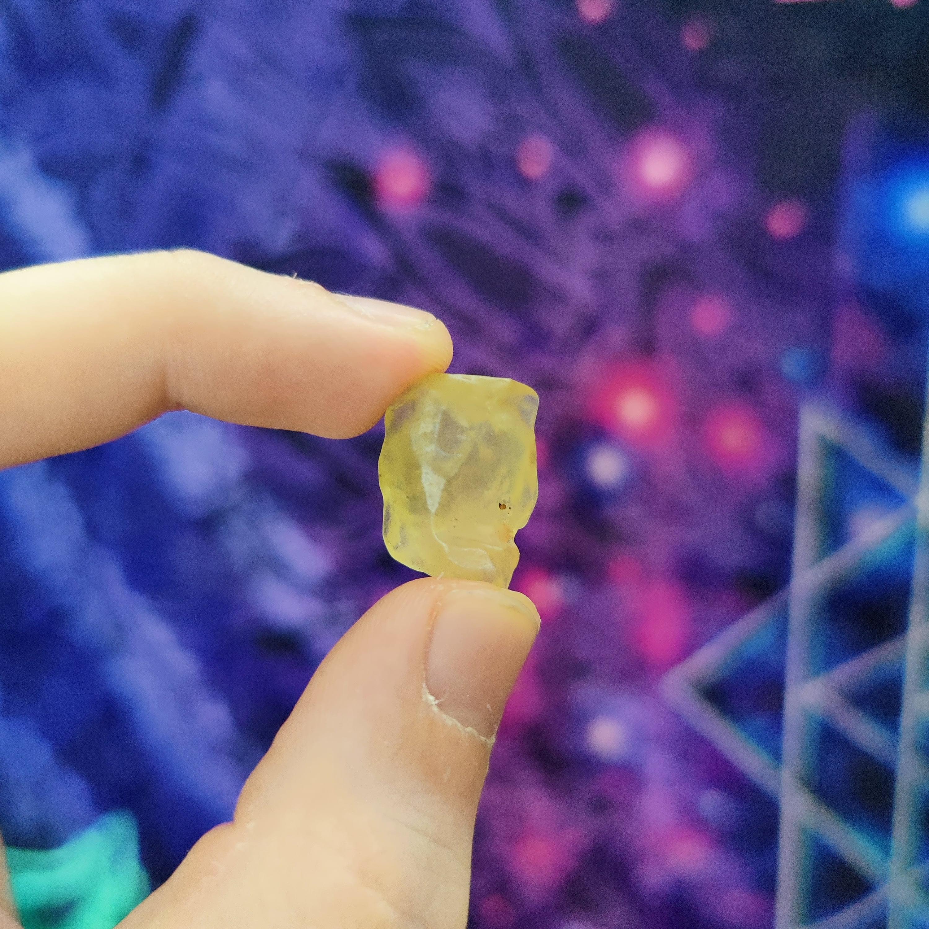 #129 Libyan Desert Glass ∞ 3.7g - PrimalAlchemy