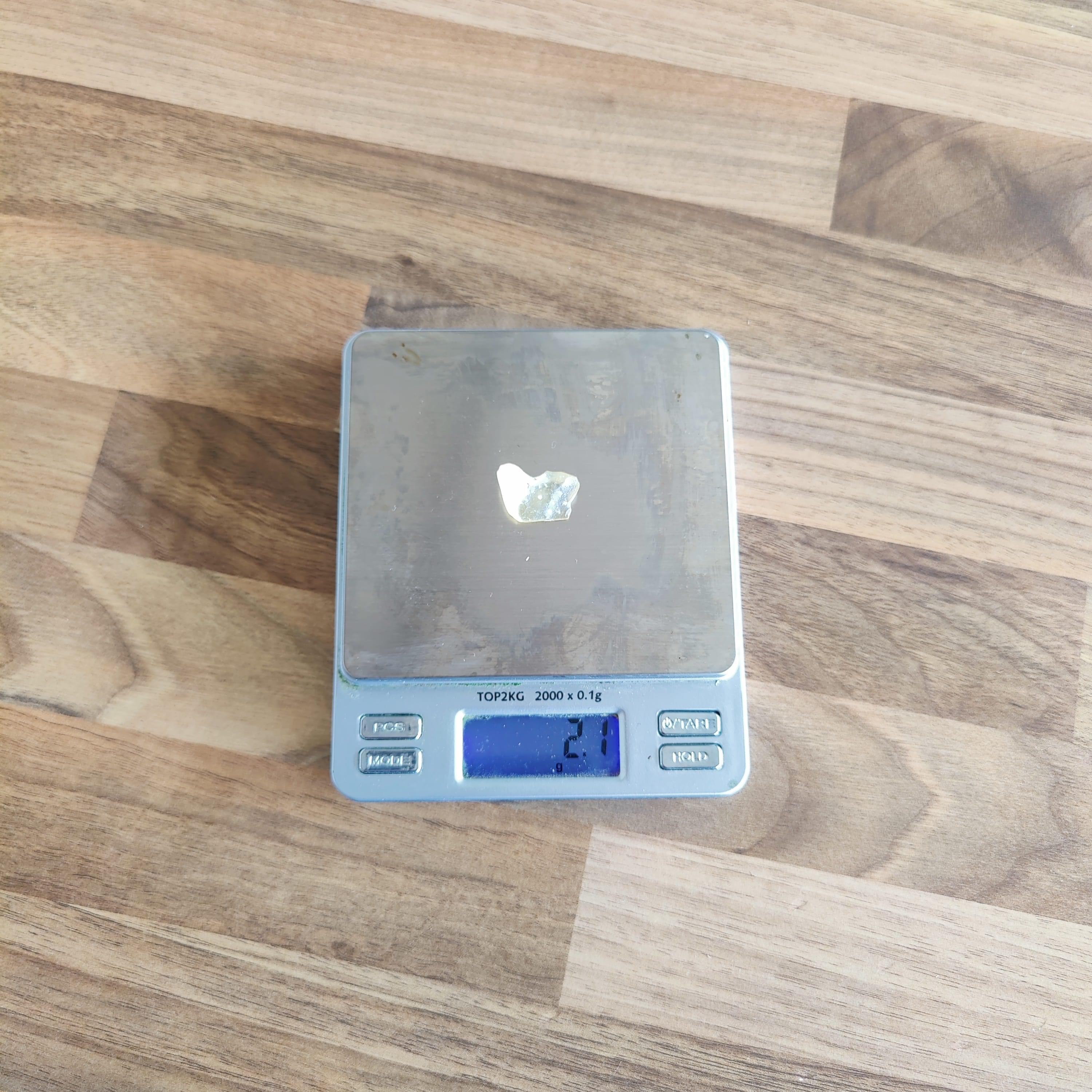 #131 Libyan Desert Glass ∞ 2.1g - PrimalAlchemy