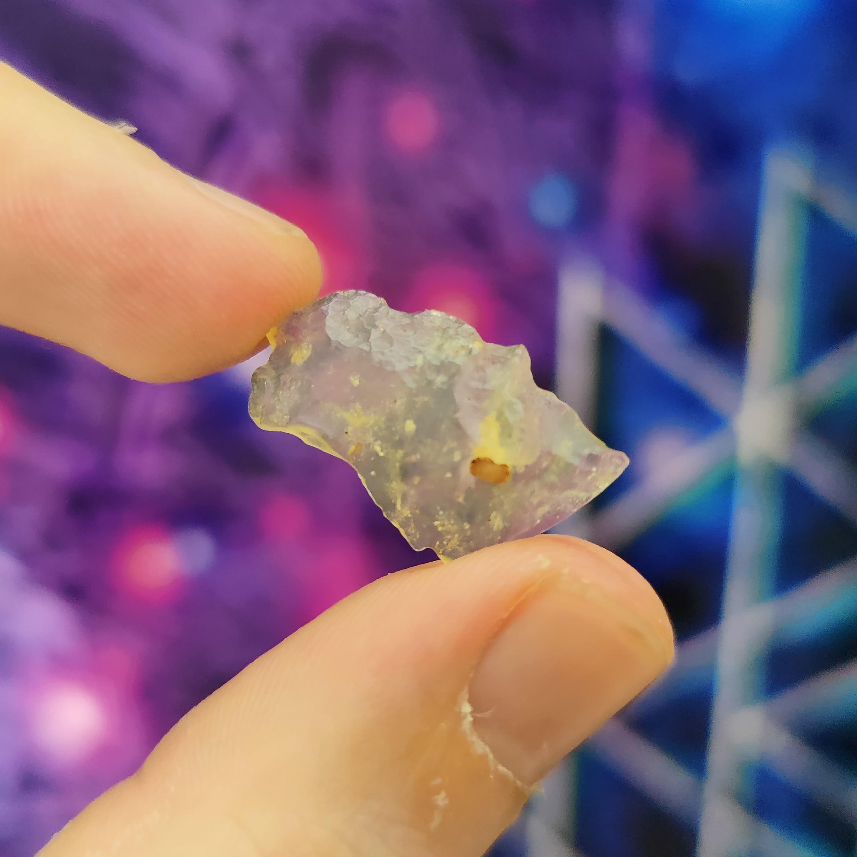 #132 Libyan Desert Glass ∞ 1.1g - PrimalAlchemy