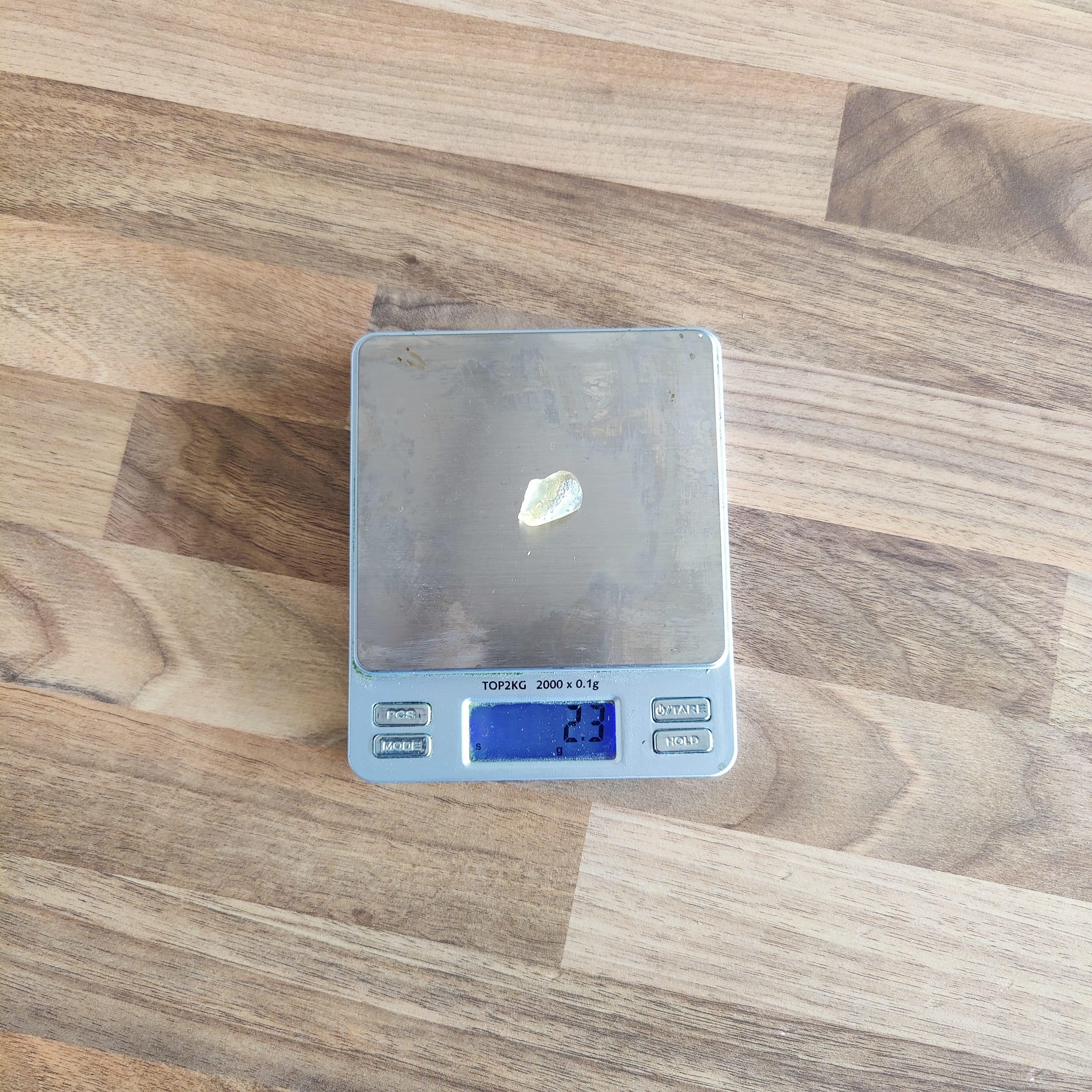 #133 Libyan Desert Glass ∞ 2.3g - PrimalAlchemy