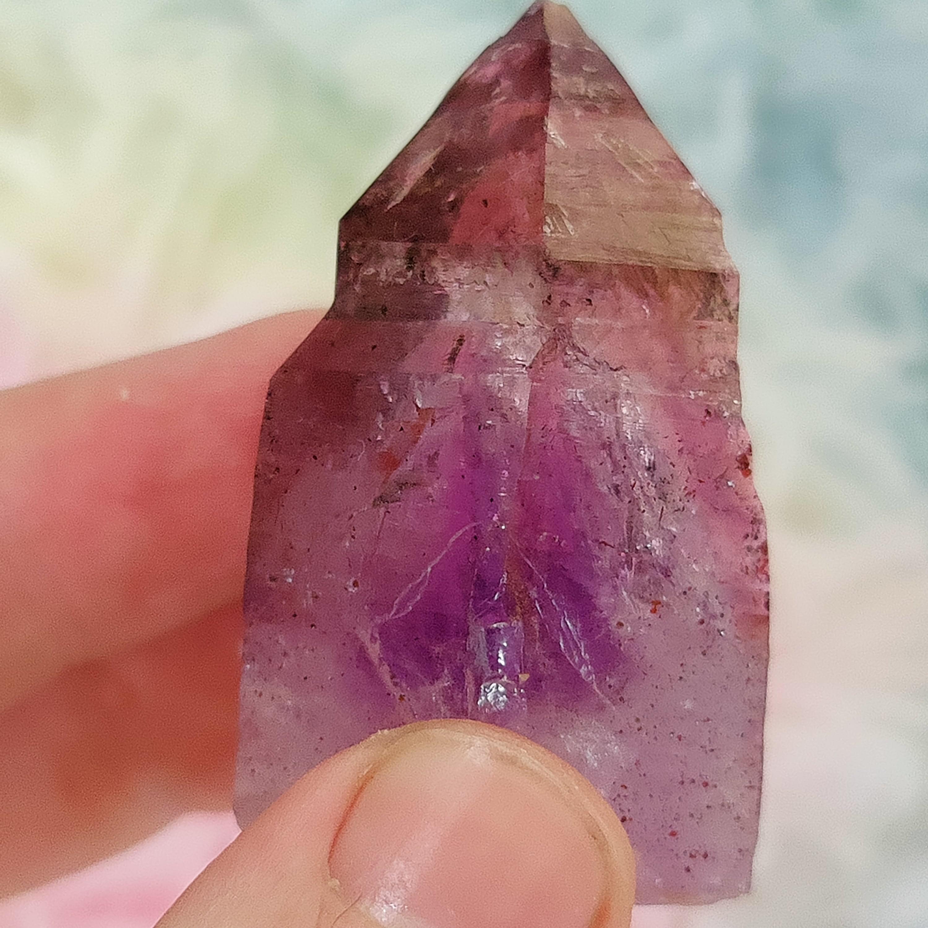 #137 Lemurian Brandberg Amethyst - PrimalAlchemy