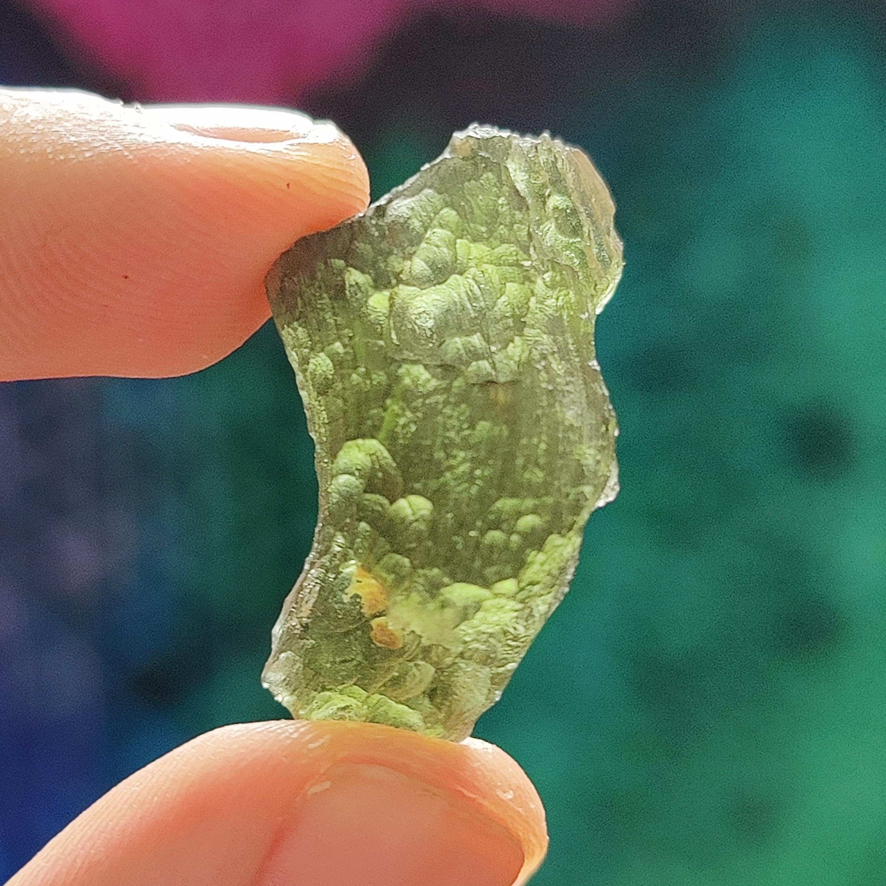 #140 Moldavite ∞ 3.9g - PrimalAlchemy