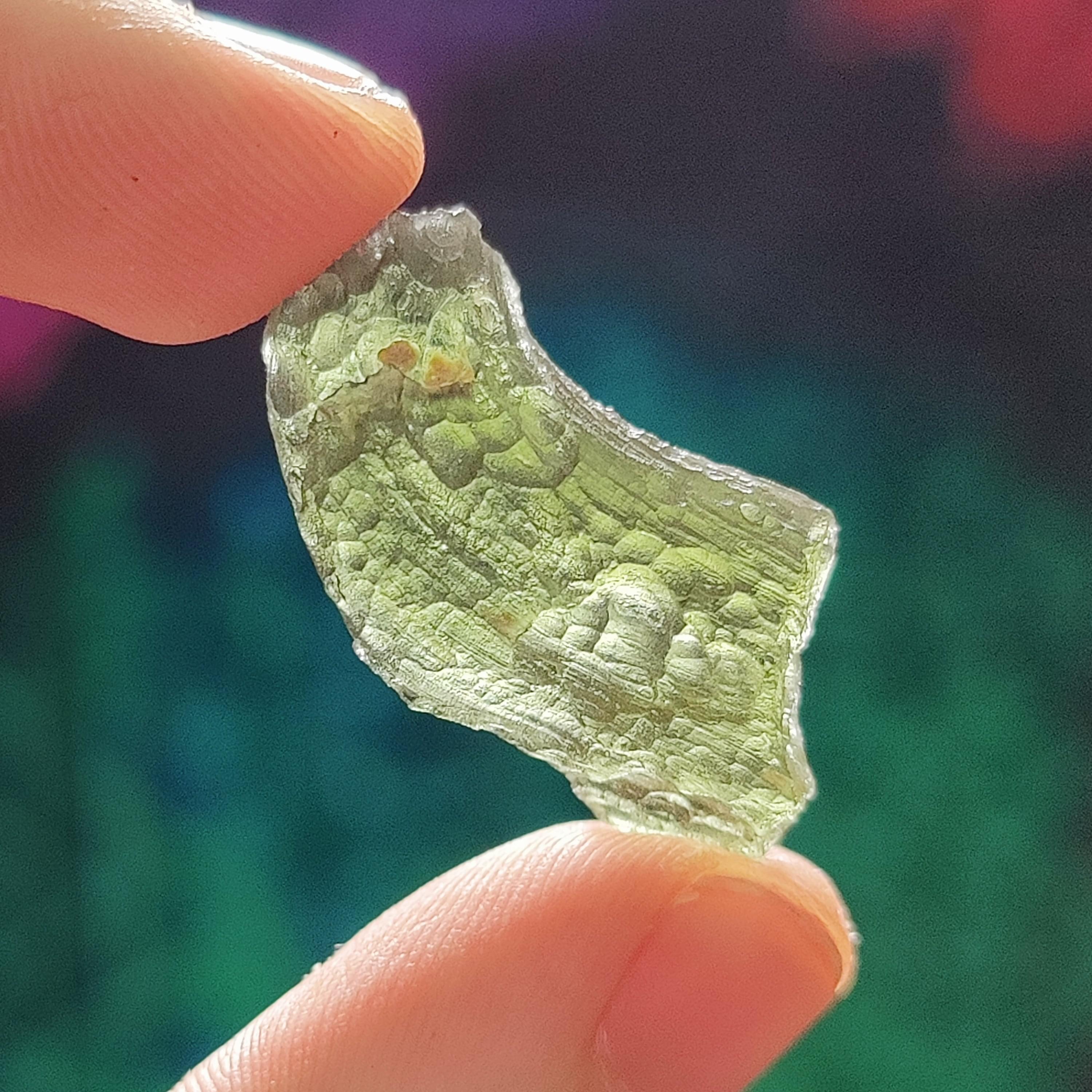 #140 Moldavite ∞ 3.9g - PrimalAlchemy