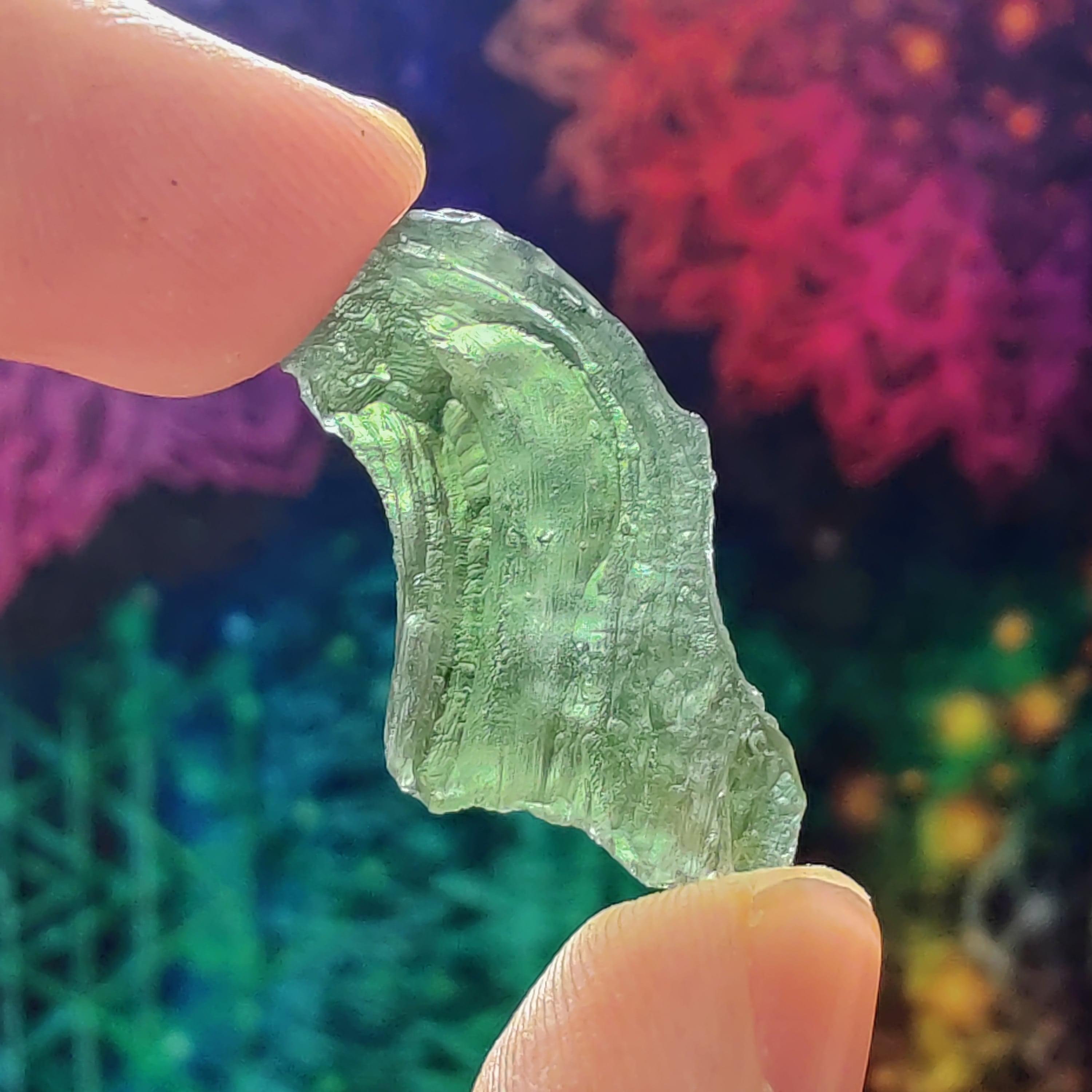 #140 Moldavite ∞ 3.9g - PrimalAlchemy