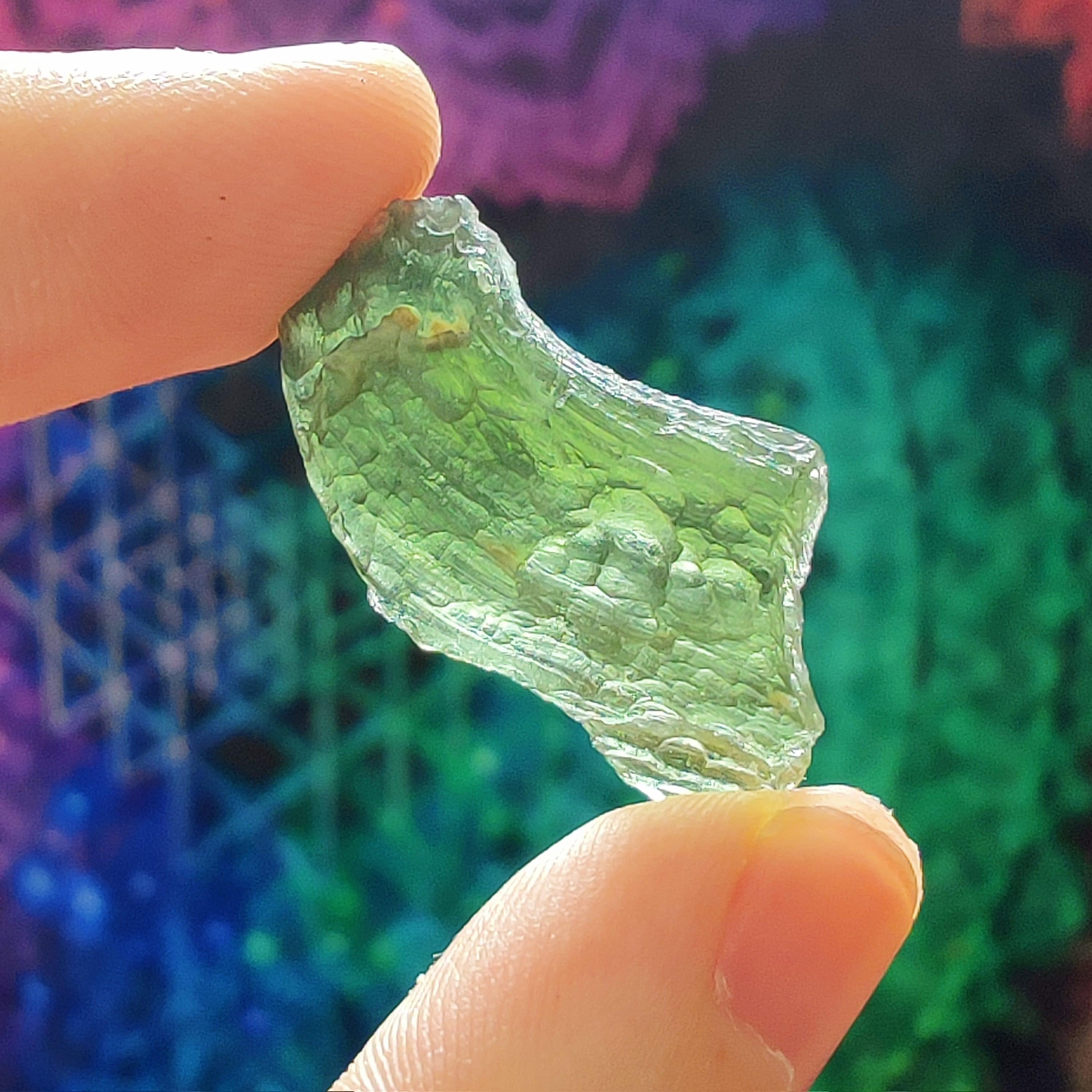 #140 Moldavite ∞ 3.9g - PrimalAlchemy