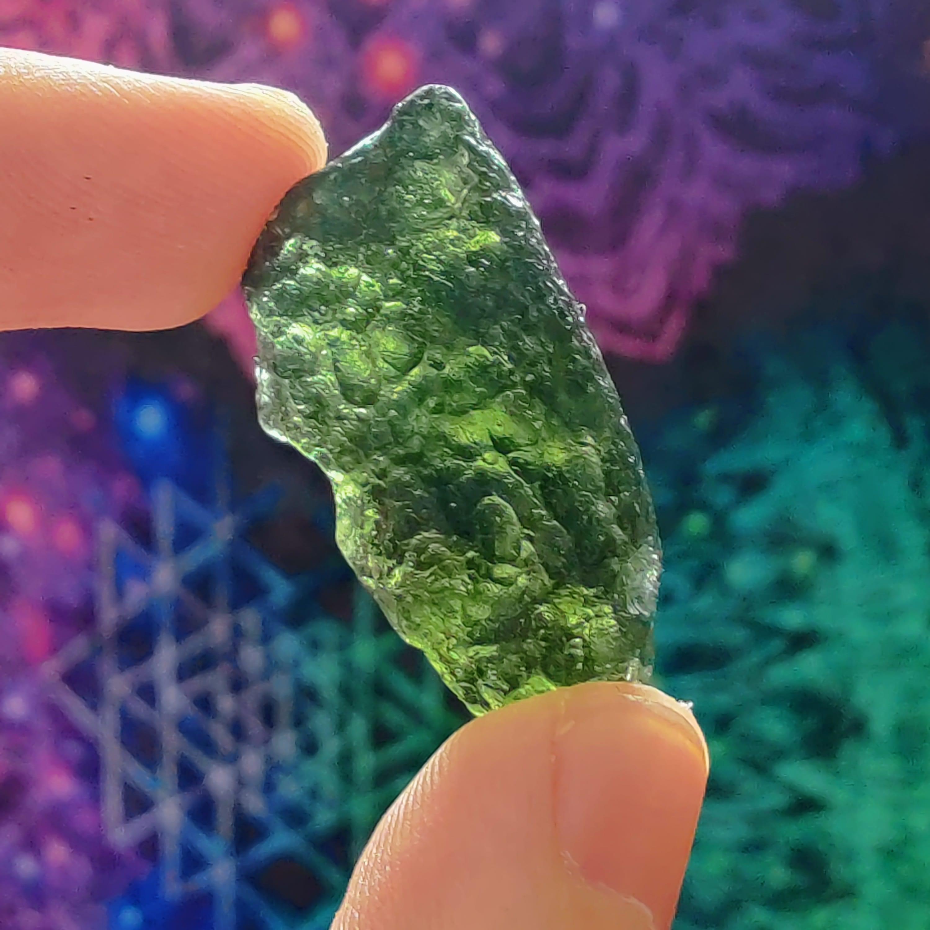 #142 Moldavite ∞ 8.2g - PrimalAlchemy