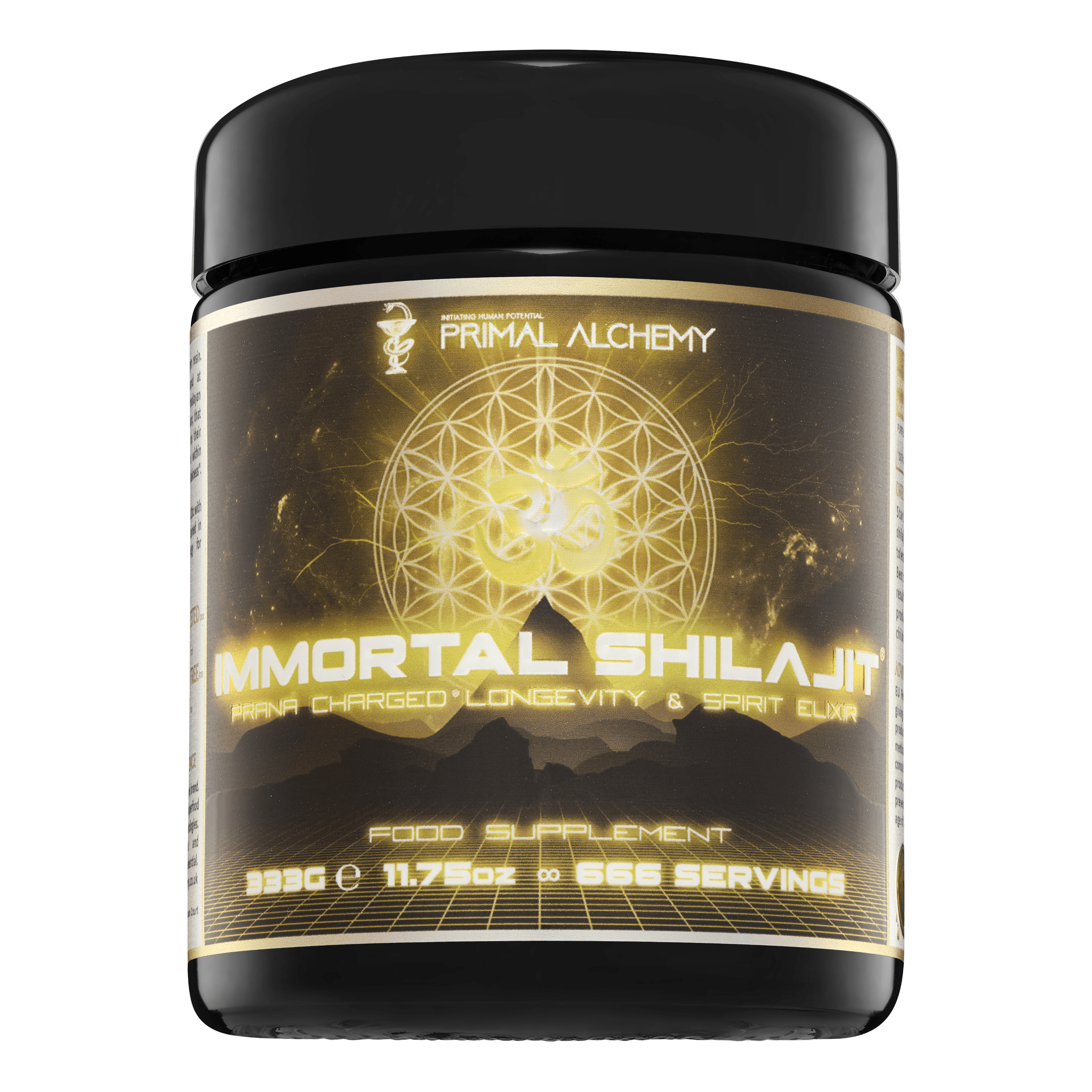 Immortal Shilajit® ∞ Prana Charged® Longevity & Spirit Elixir - PrimalAlchemy