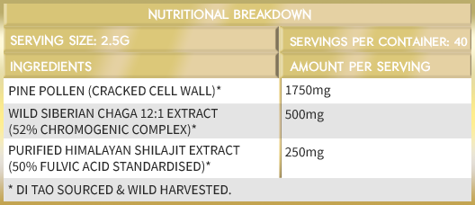 Pineal Pollen® ∞ Prana Charged® Mind & Spirit Elixir - PrimalAlchemy