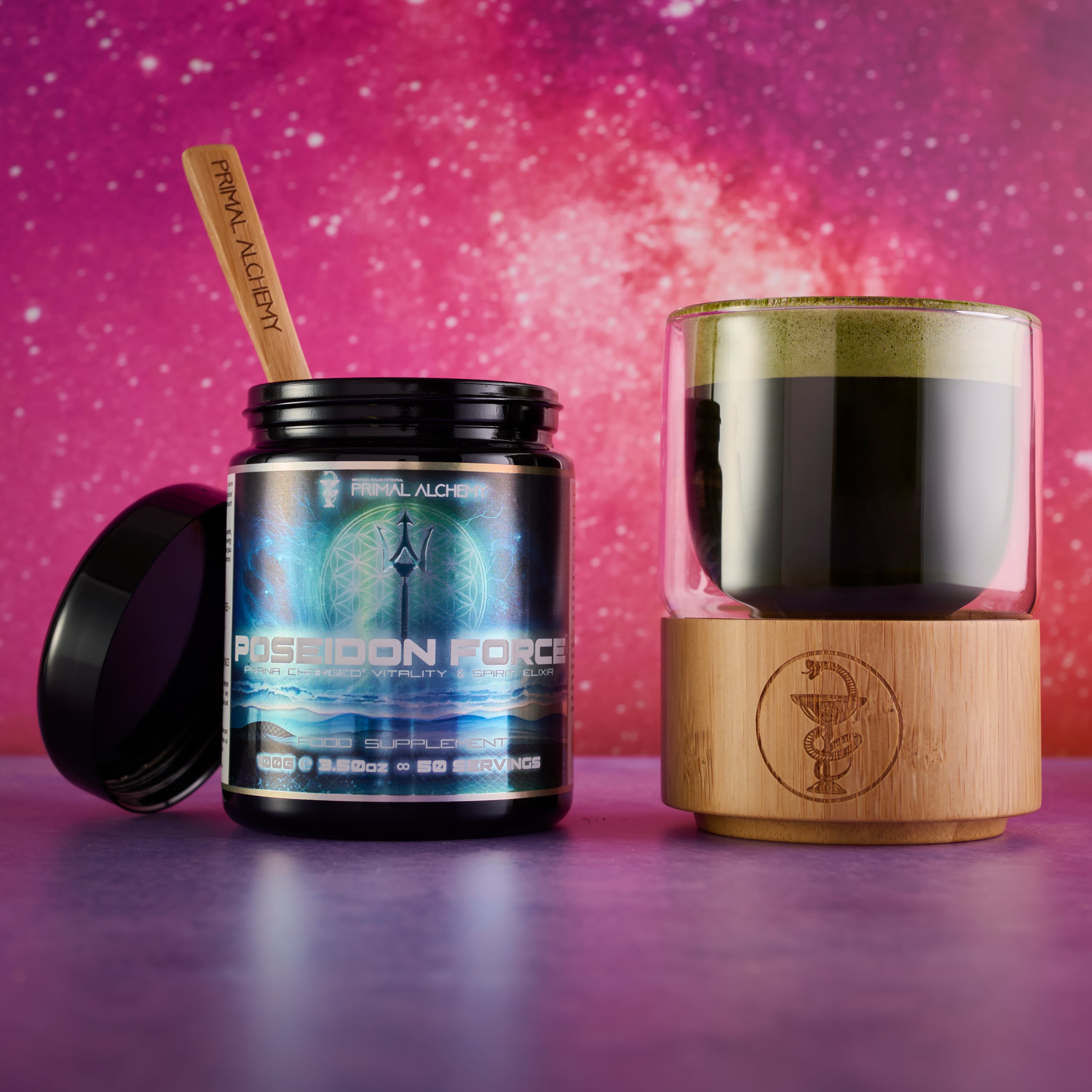 Poseidon Force® ∞ Prana Charged® Vitality & Spirit Elixir - PrimalAlchemy