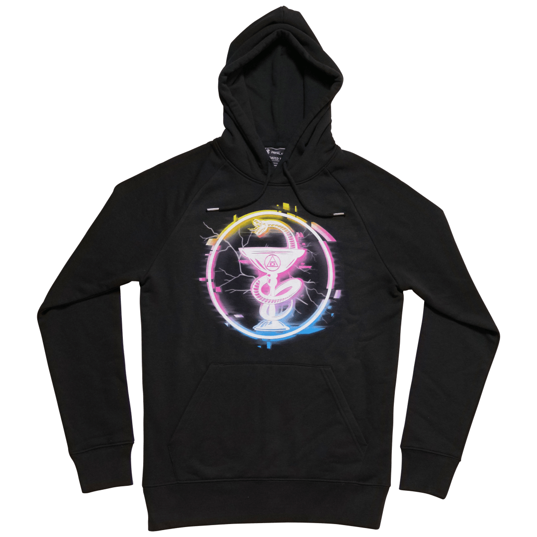 Astral Glitch Hoodie - PrimalAlchemy