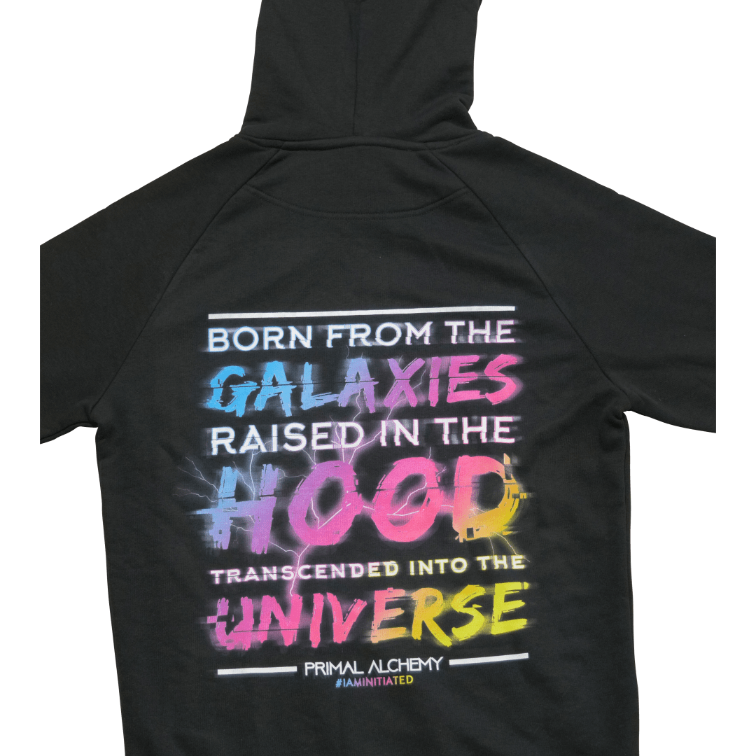 Astral Glitch Hoodie - PrimalAlchemy