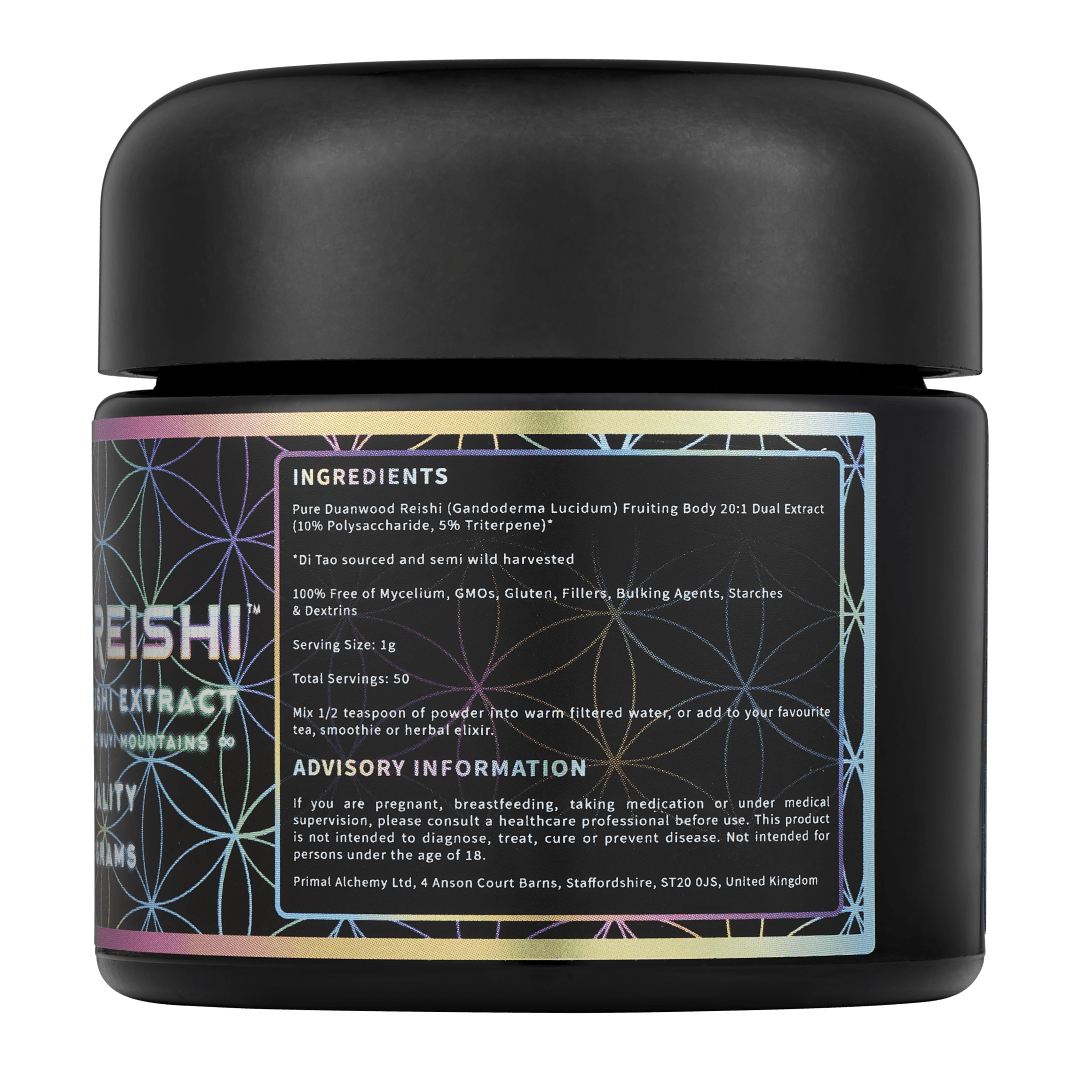 Transcended Reishi ∞ Mushroom of Immortality - PrimalAlchemy