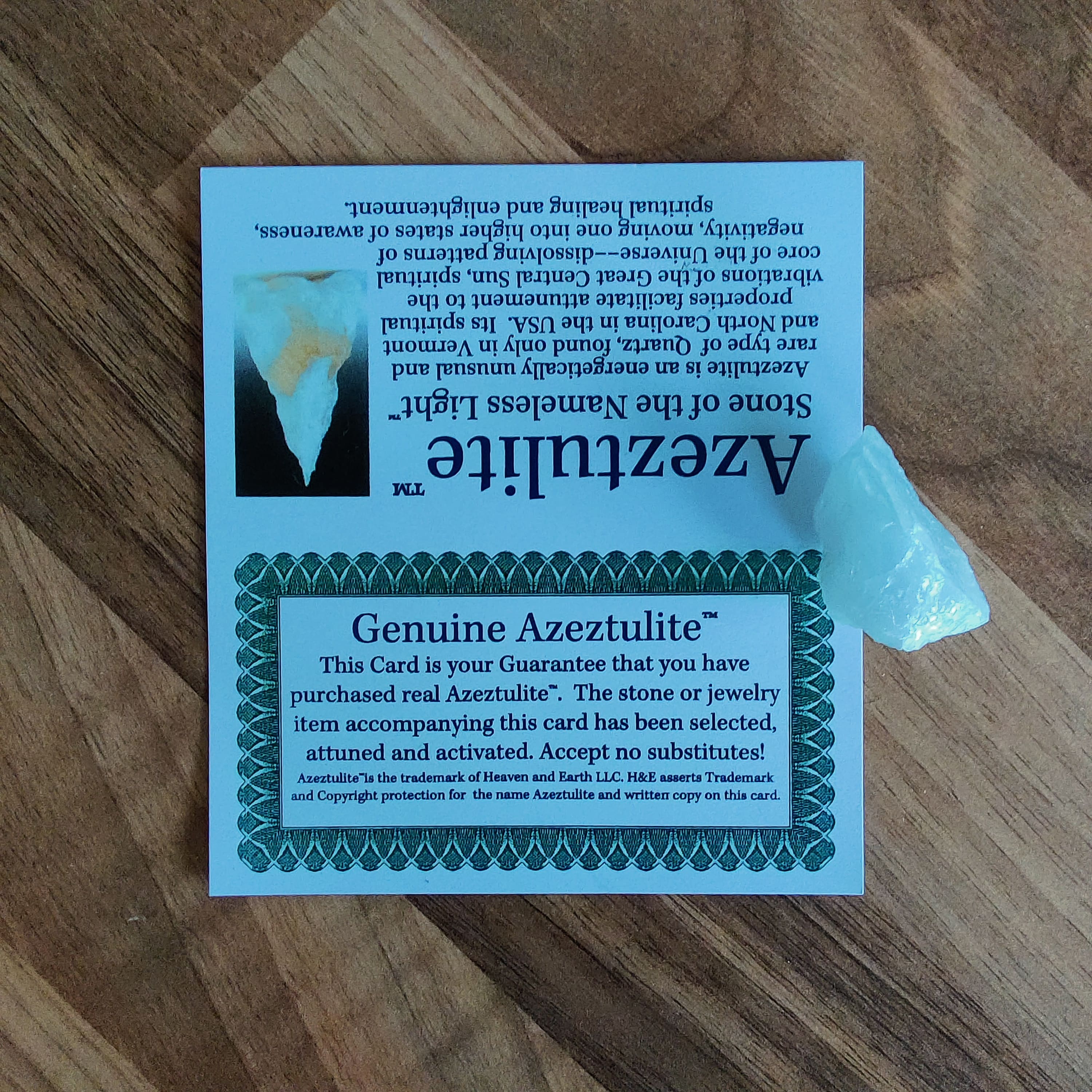 #7 Azeztulite™ ∞ 10.3g - PrimalAlchemy