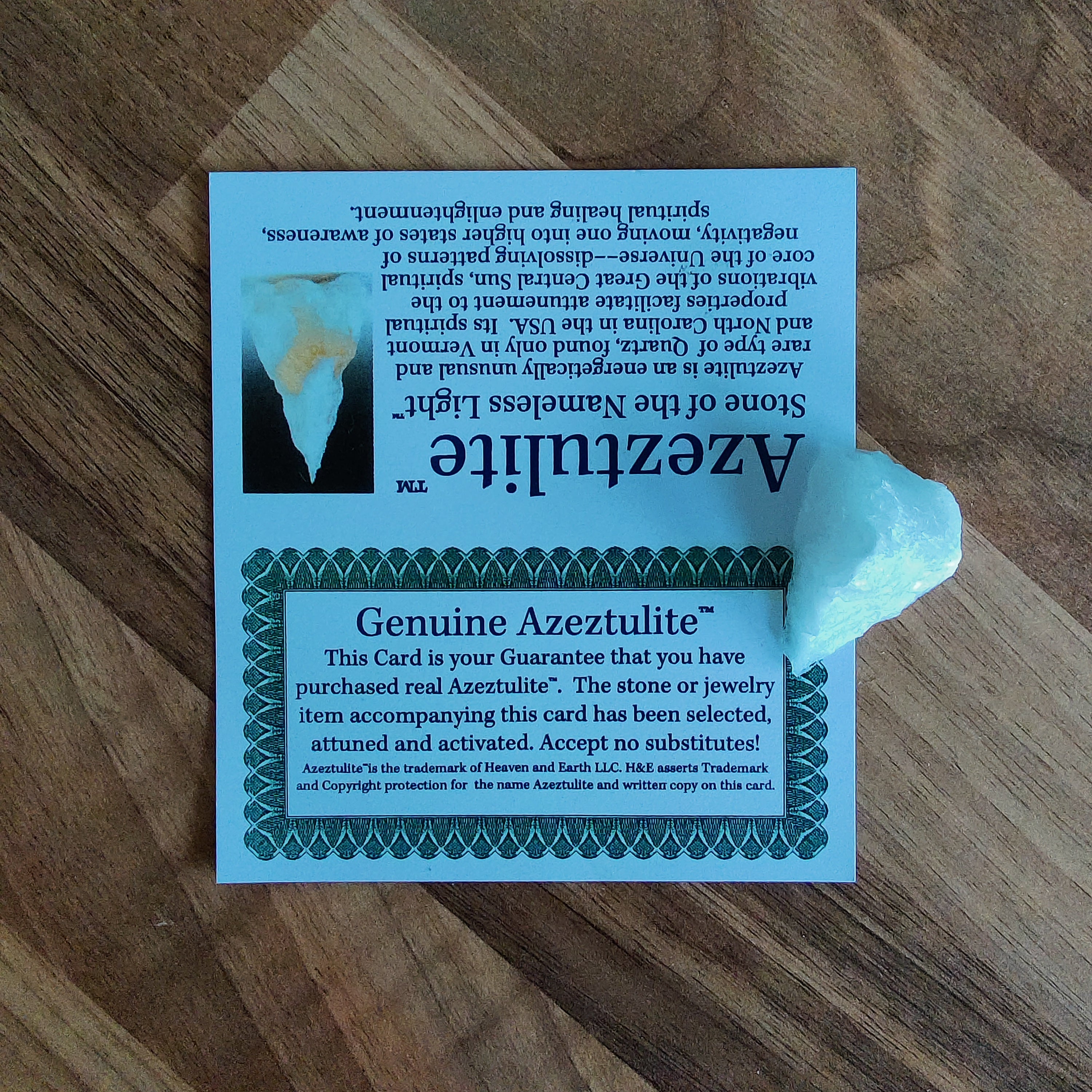 #8 Azeztulite™ ∞ 10.3g - PrimalAlchemy