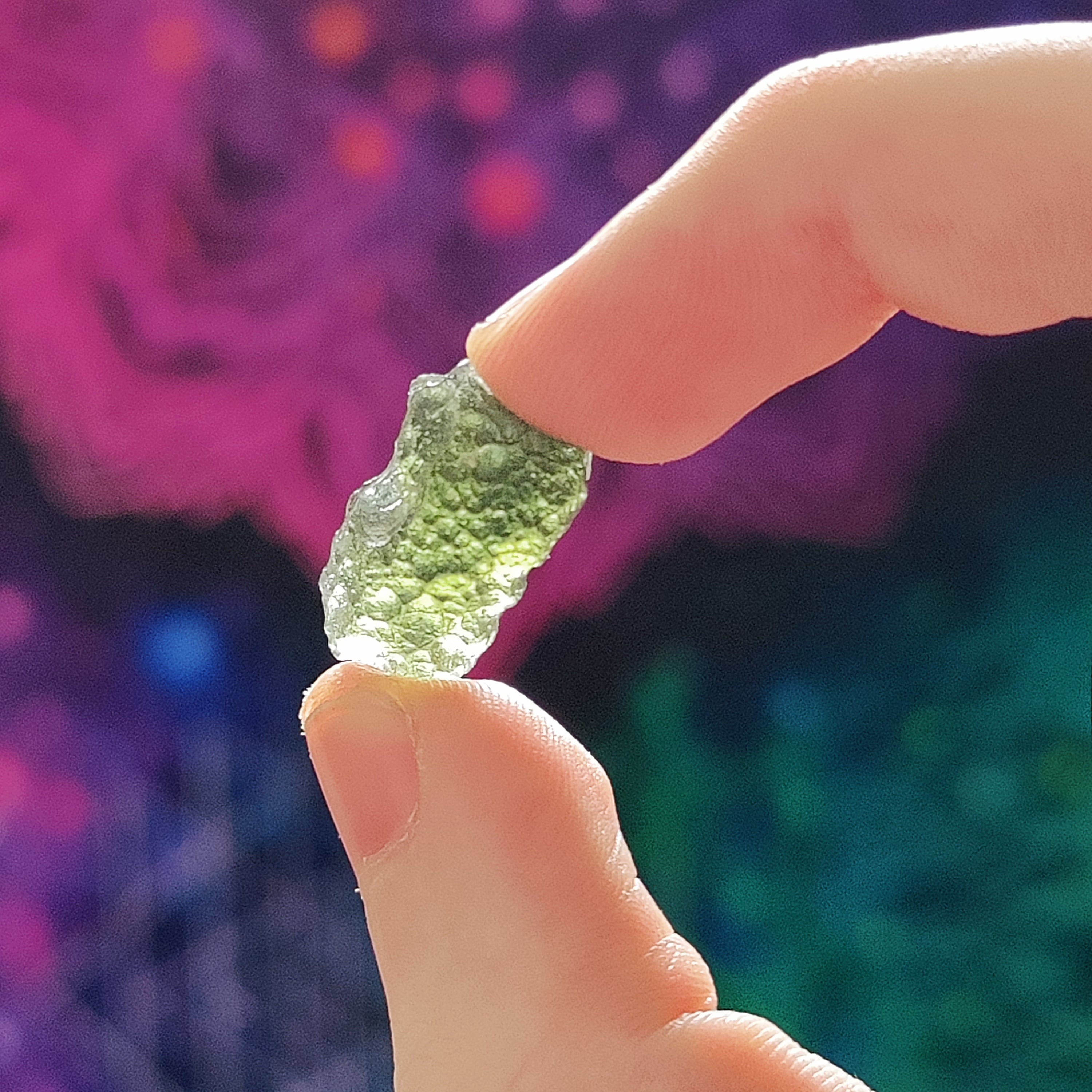 #18 Moldavite ∞ 2.4g - PrimalAlchemy