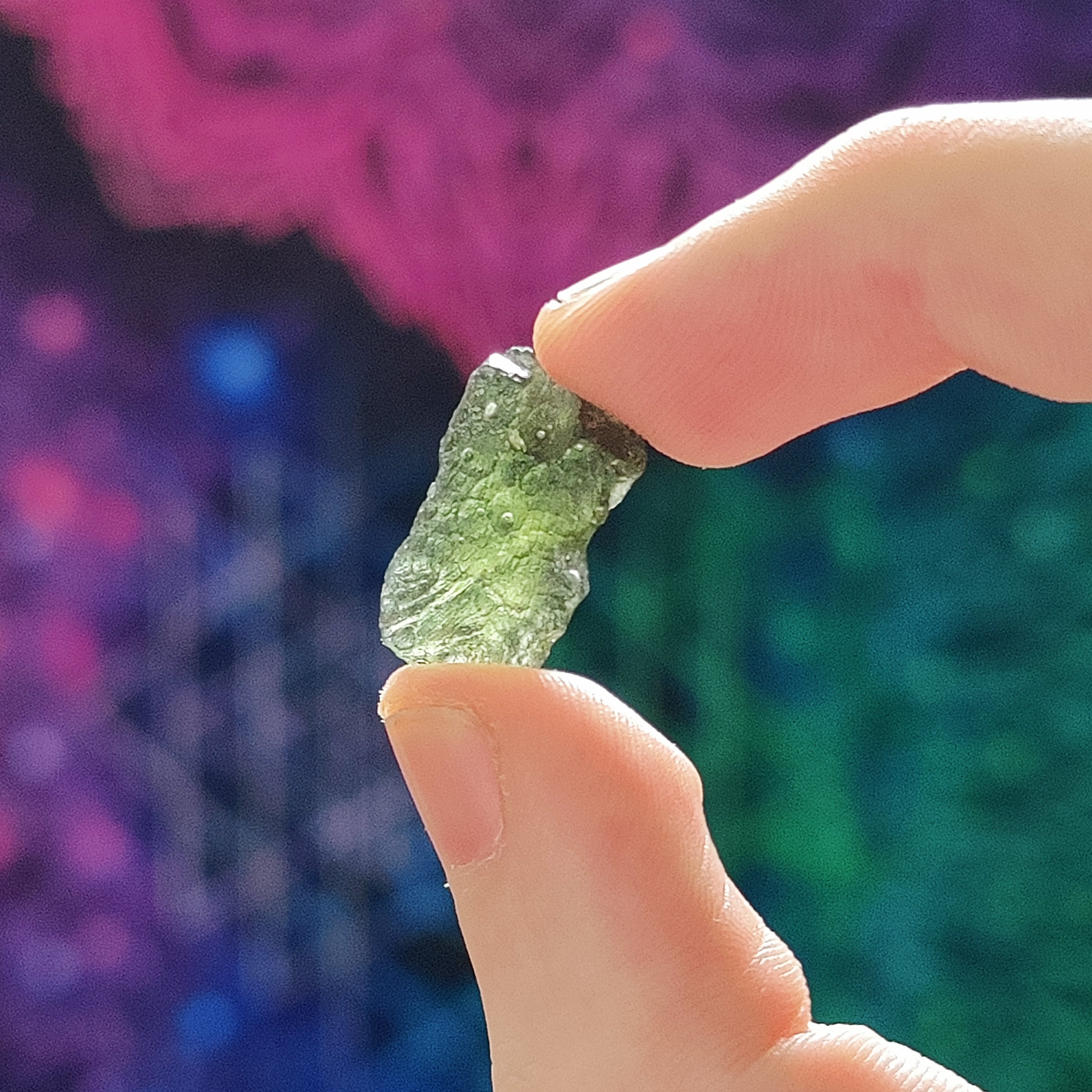 #18 Moldavite ∞ 2.4g - PrimalAlchemy