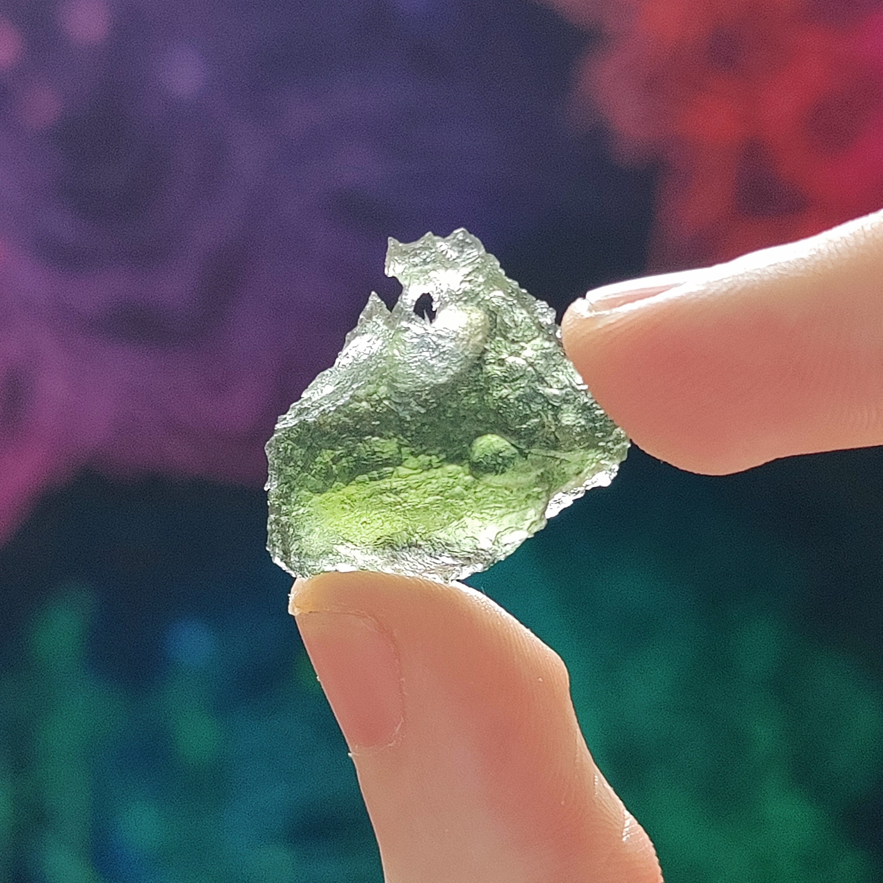 #26 Moldavite ∞ 3.9g - PrimalAlchemy