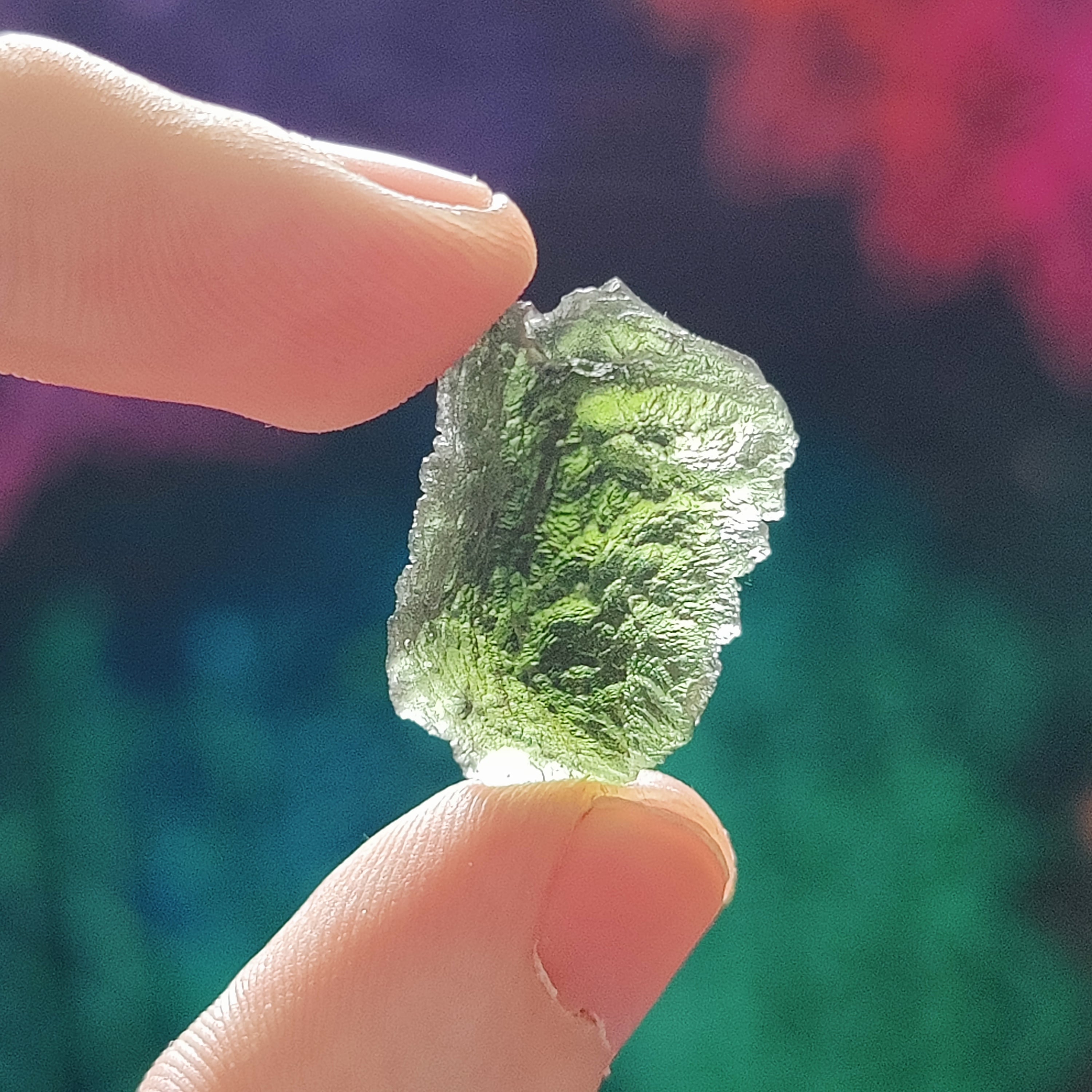 #27 Moldavite ∞ 4g - PrimalAlchemy