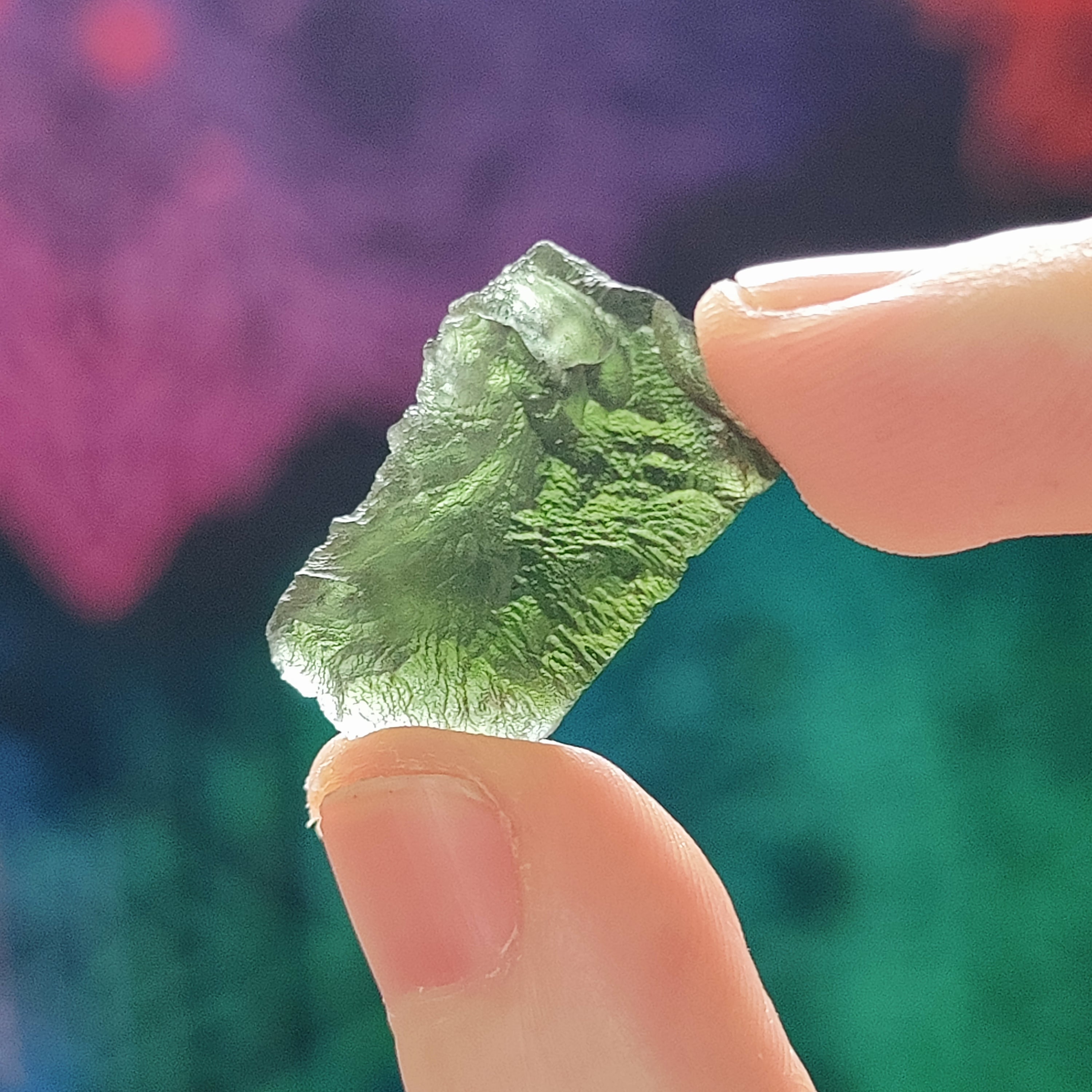 #27 Moldavite ∞ 4g - PrimalAlchemy