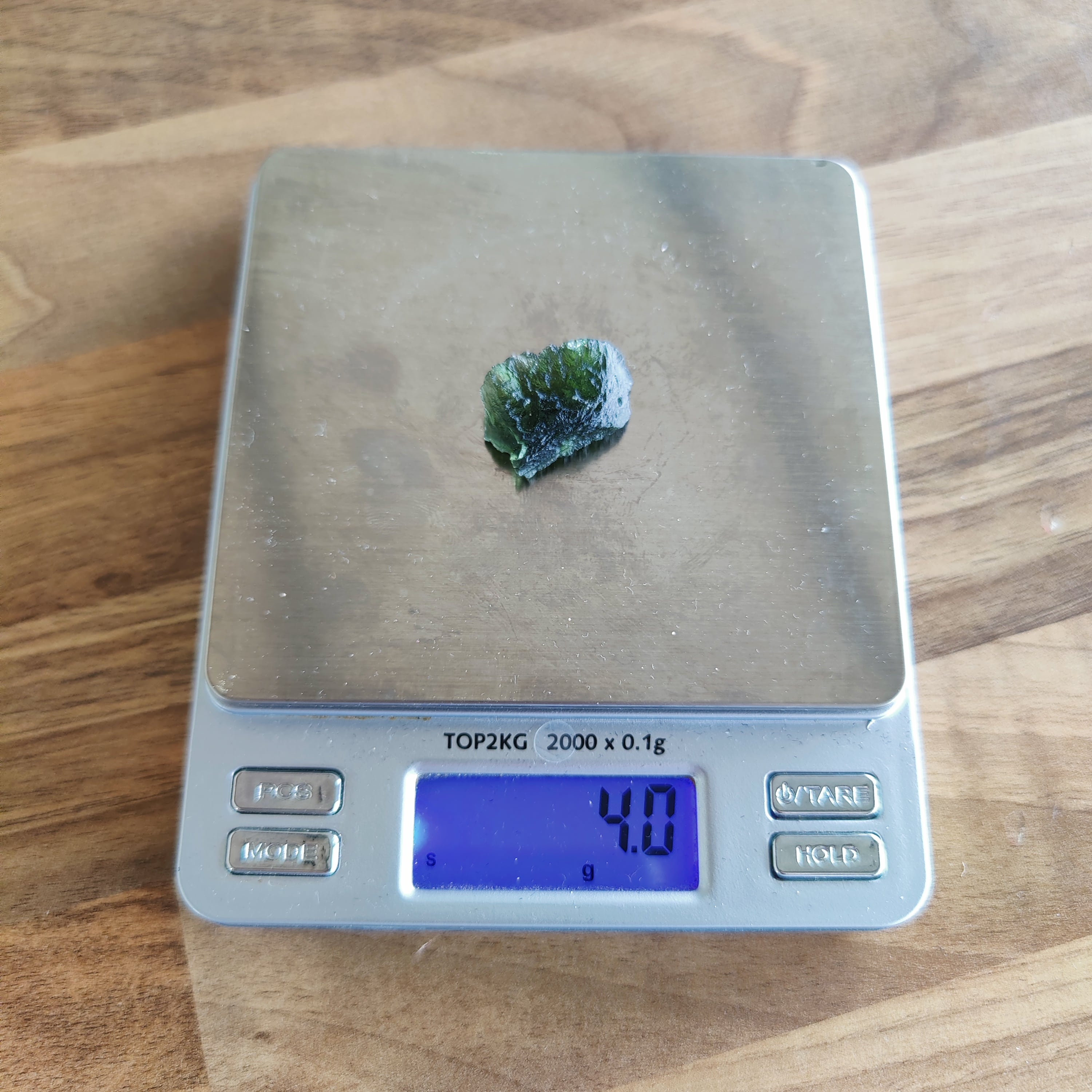 #27 Moldavite ∞ 4g - PrimalAlchemy