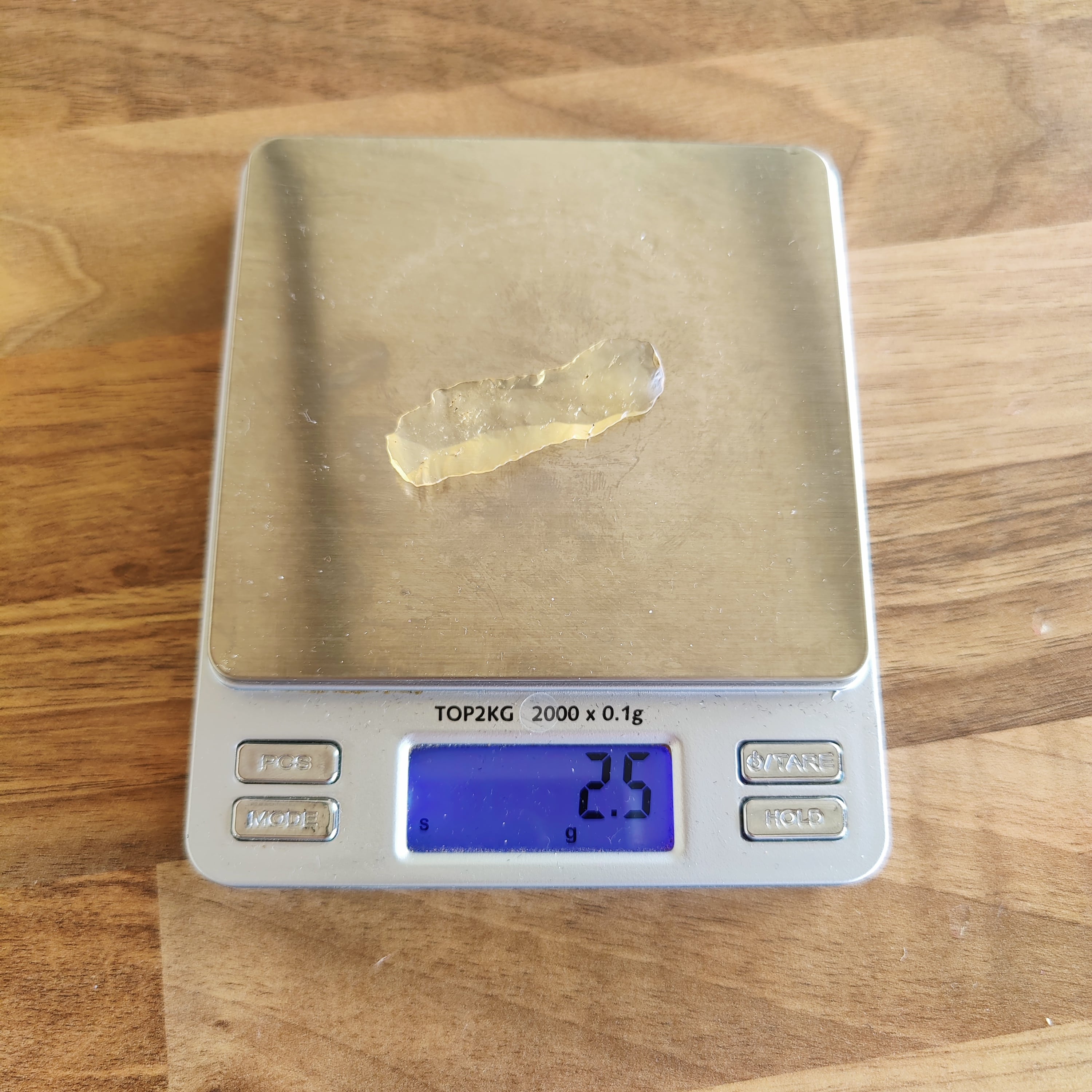 #30 Libyan Desert Glass ∞ 2.5g - PrimalAlchemy