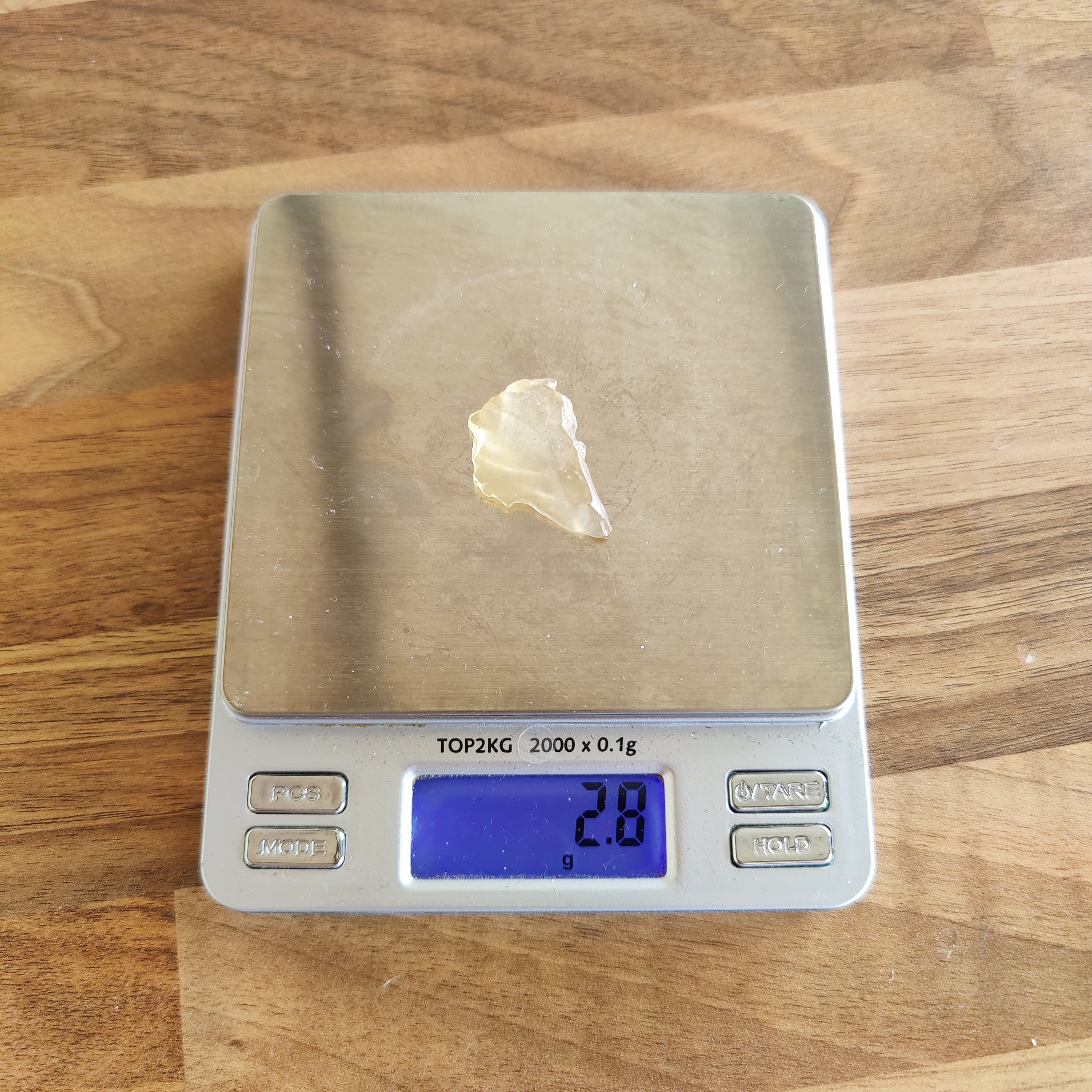 #31 Libyan Desert Glass ∞ 2.8g - PrimalAlchemy