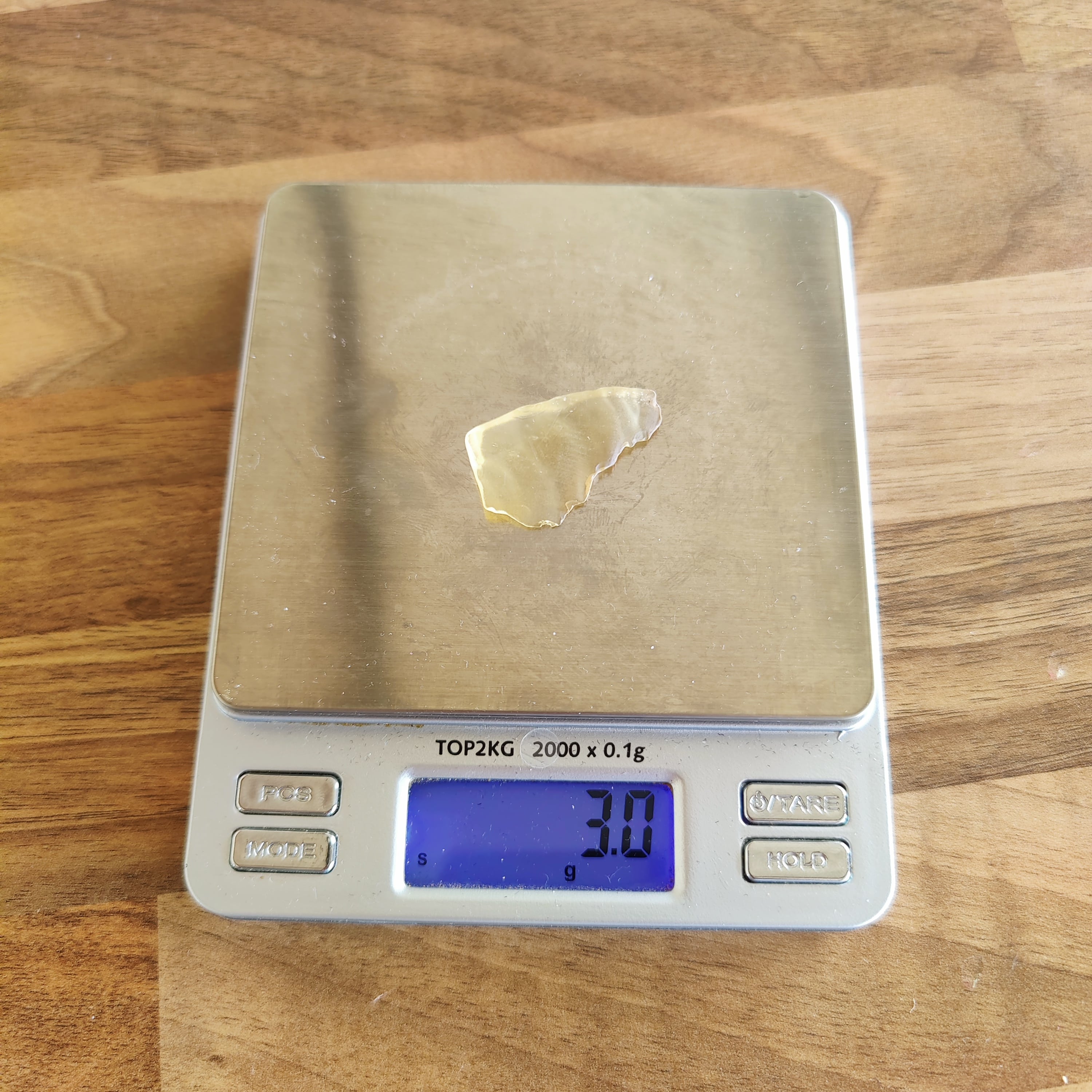 #32 Libyan Desert Glass ∞ 3g - PrimalAlchemy