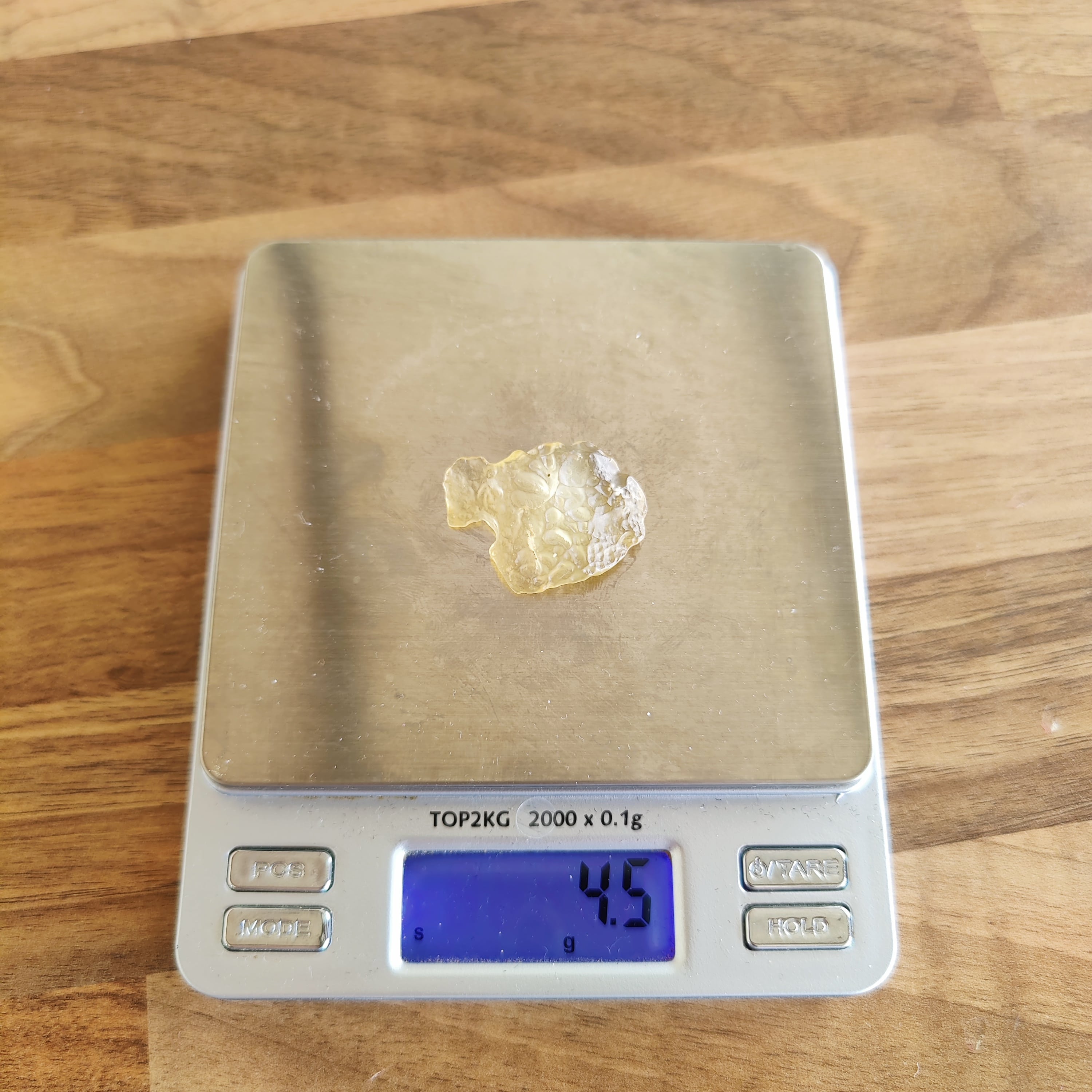 #34 Libyan Desert Glass ∞ 4.5g - PrimalAlchemy