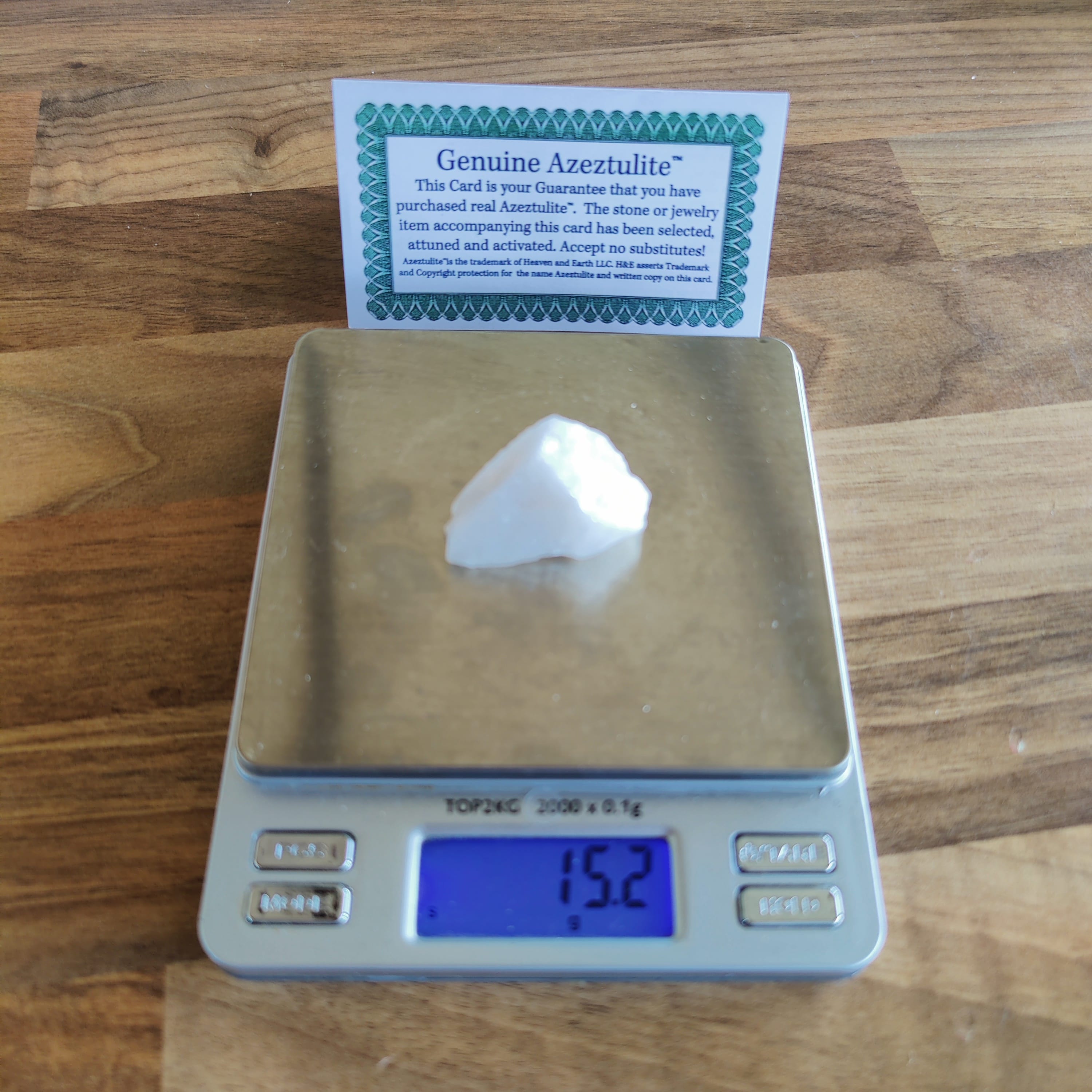 #37 Azeztulite™ ∞ 15.2g - PrimalAlchemy