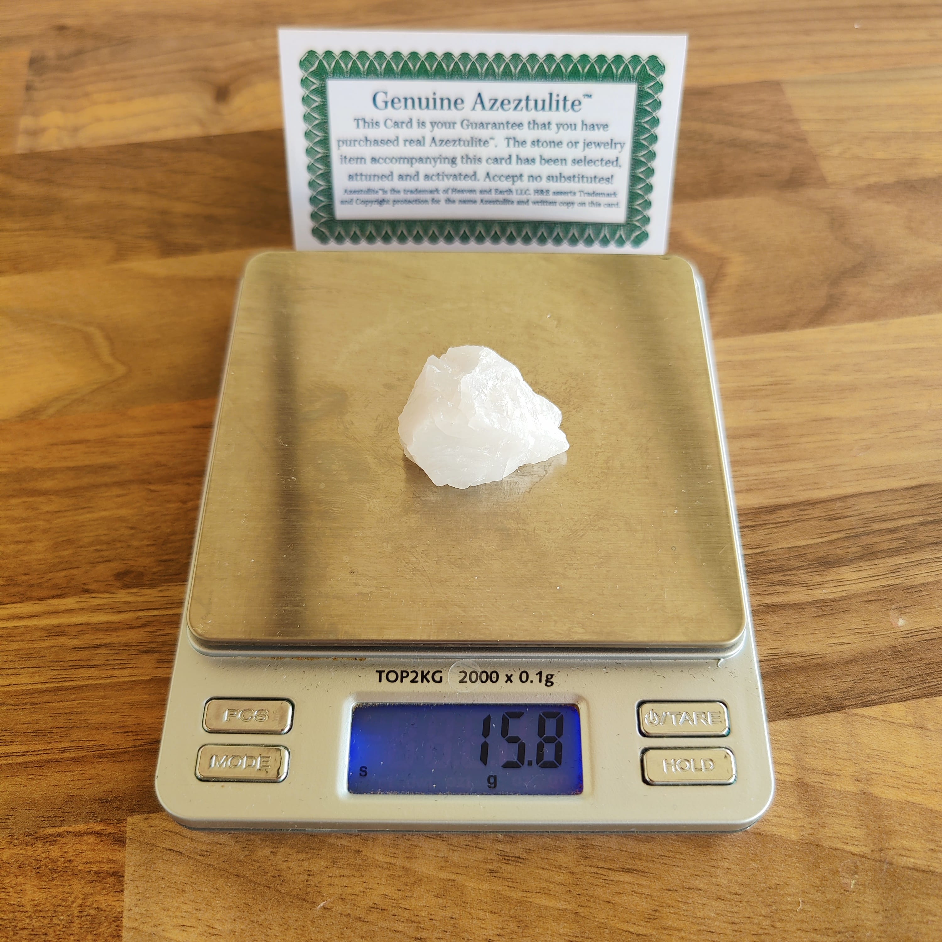 #38 Azeztulite™ ∞ 15.8g - PrimalAlchemy