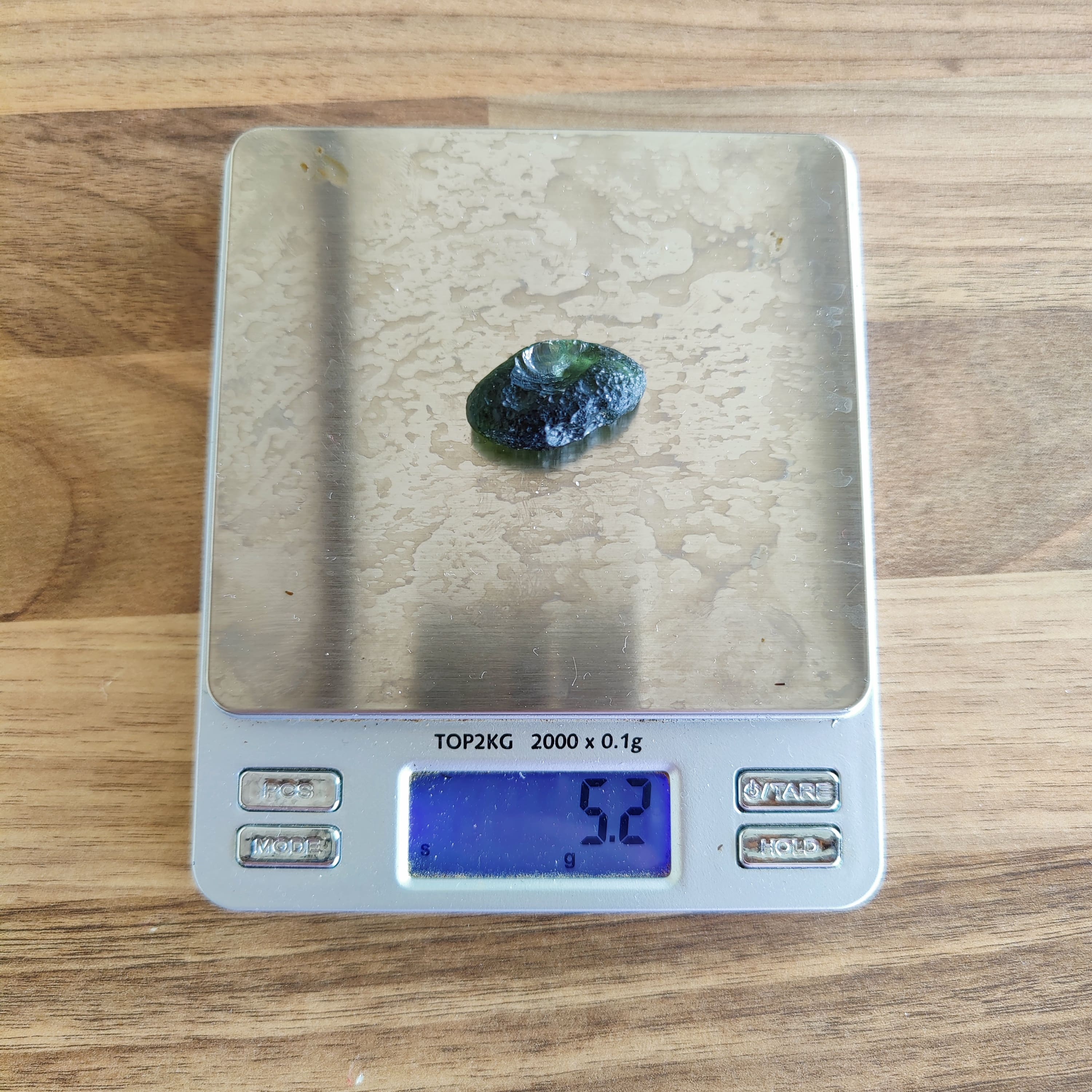 #60 Moldavite ∞ 5.2g - PrimalAlchemy