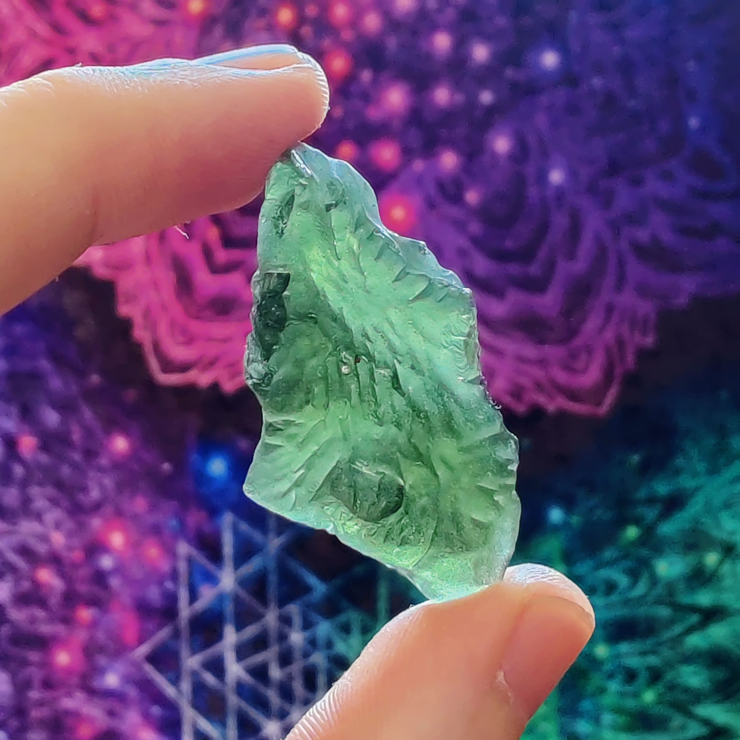 #63 Moldavite ∞ 10.7g - PrimalAlchemy