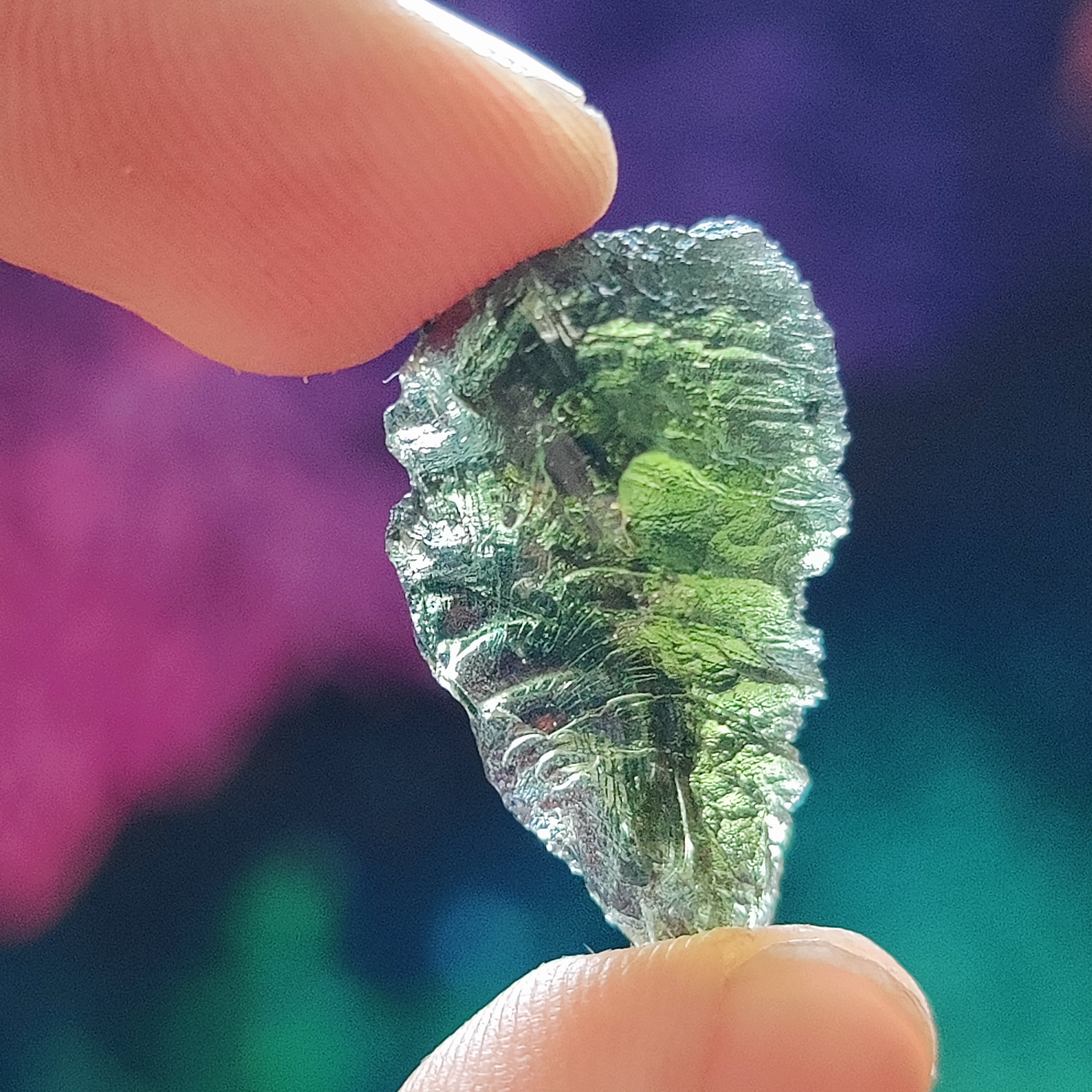 #65 Moldavite ∞ 3g - PrimalAlchemy