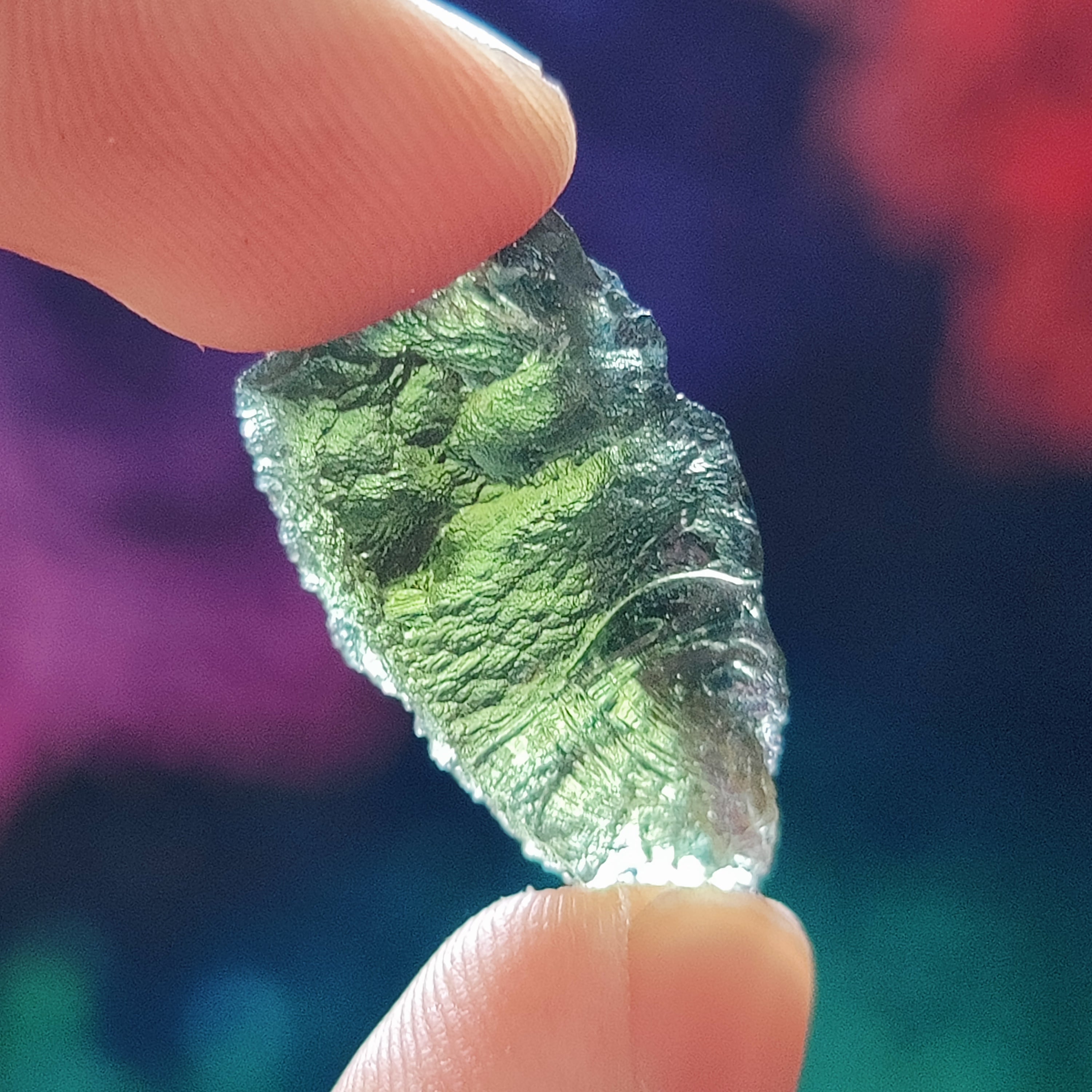 #65 Moldavite ∞ 3g - PrimalAlchemy