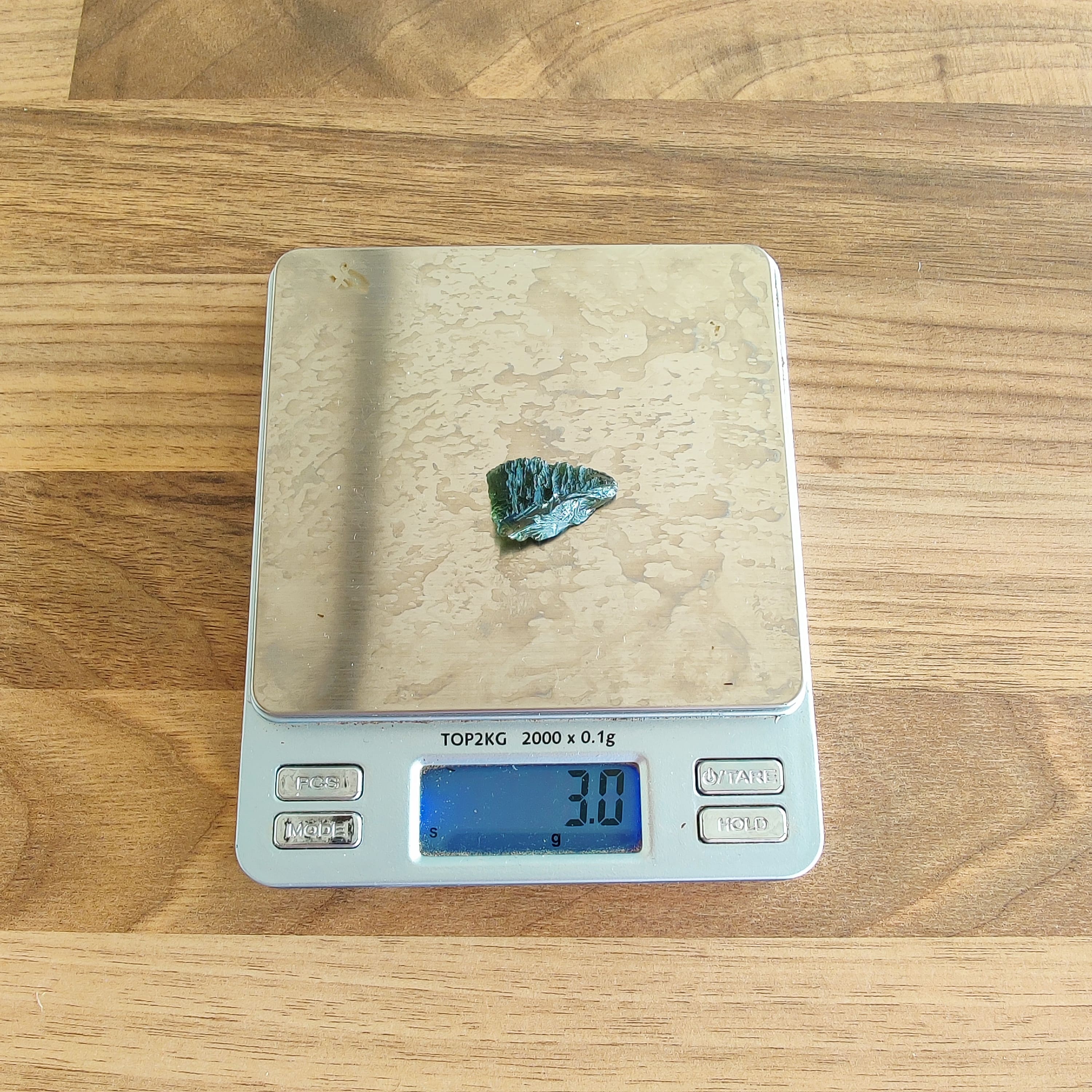 #65 Moldavite ∞ 3g - PrimalAlchemy