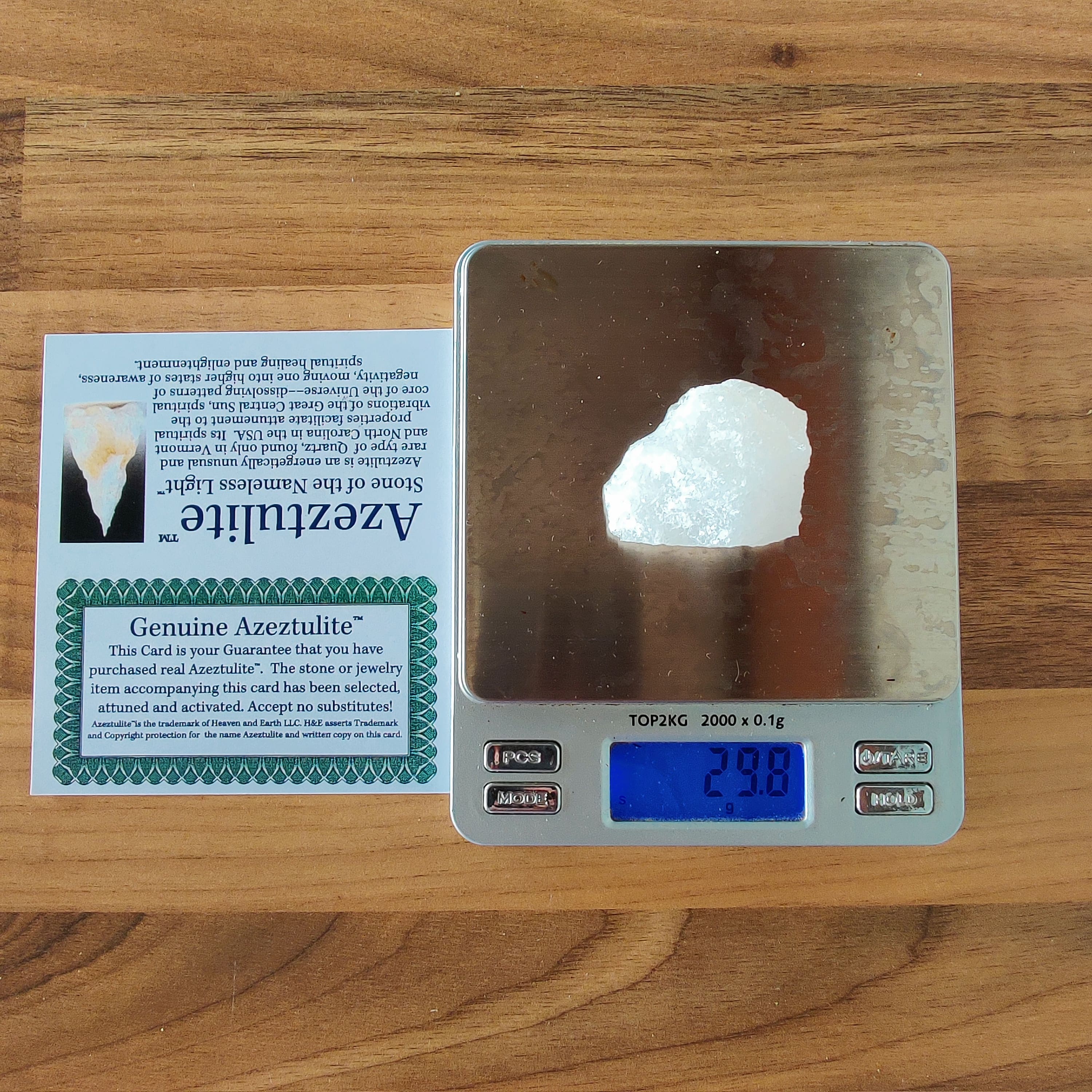 #85 Azeztulite™ ∞ 29.7g - PrimalAlchemy