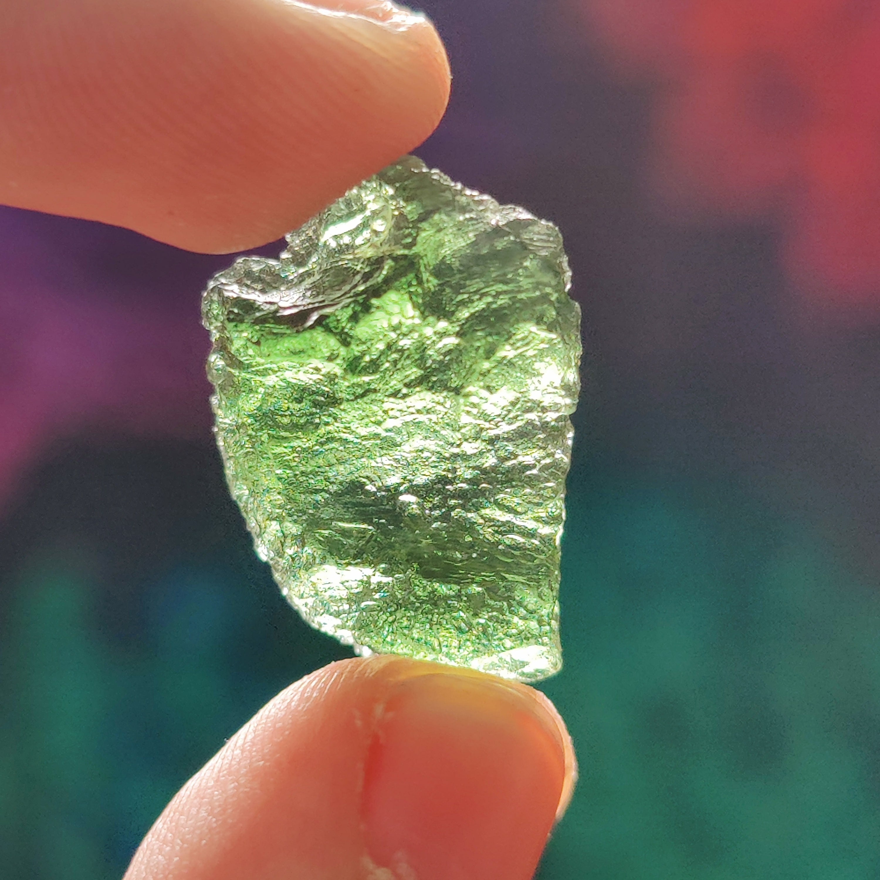 #89 Moldavite ∞ 3.9g - PrimalAlchemy