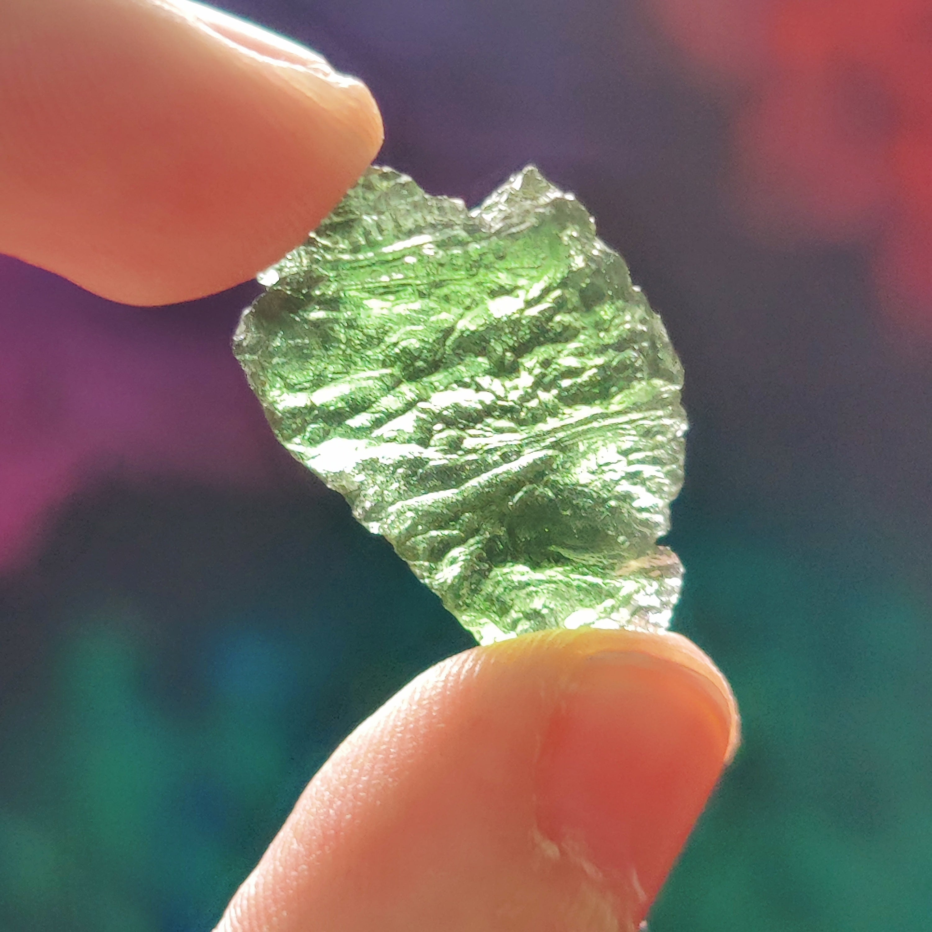 #89 Moldavite ∞ 3.9g - PrimalAlchemy