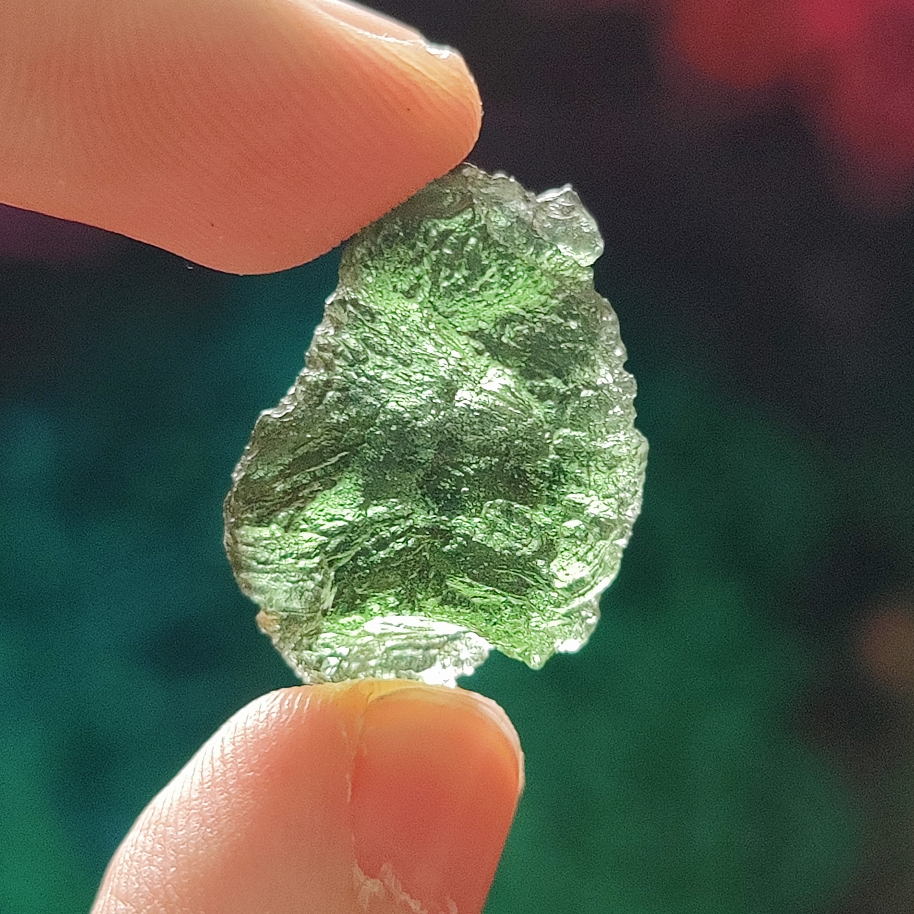 #89 Moldavite ∞ 3.9g - PrimalAlchemy
