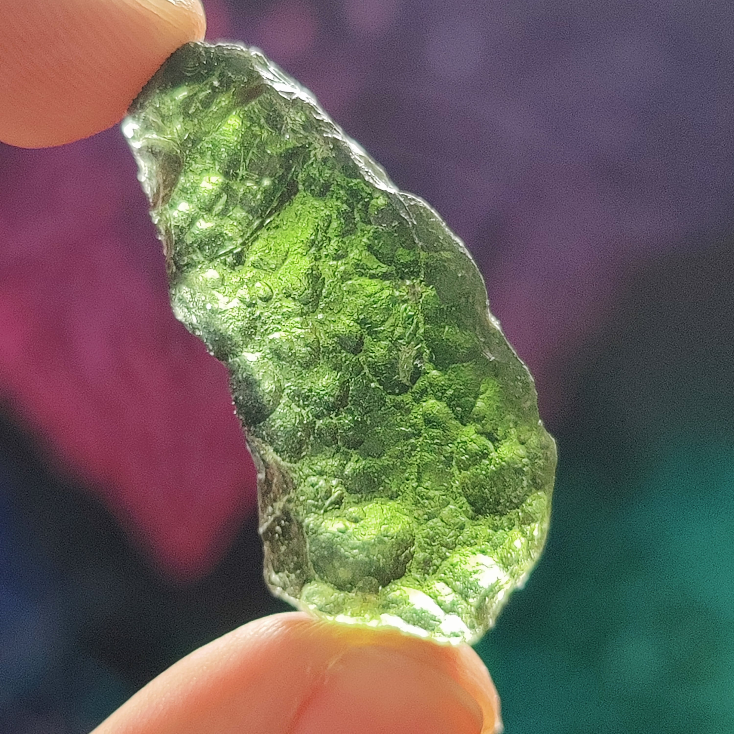 #91 Moldavite ∞ 8.4g - PrimalAlchemy