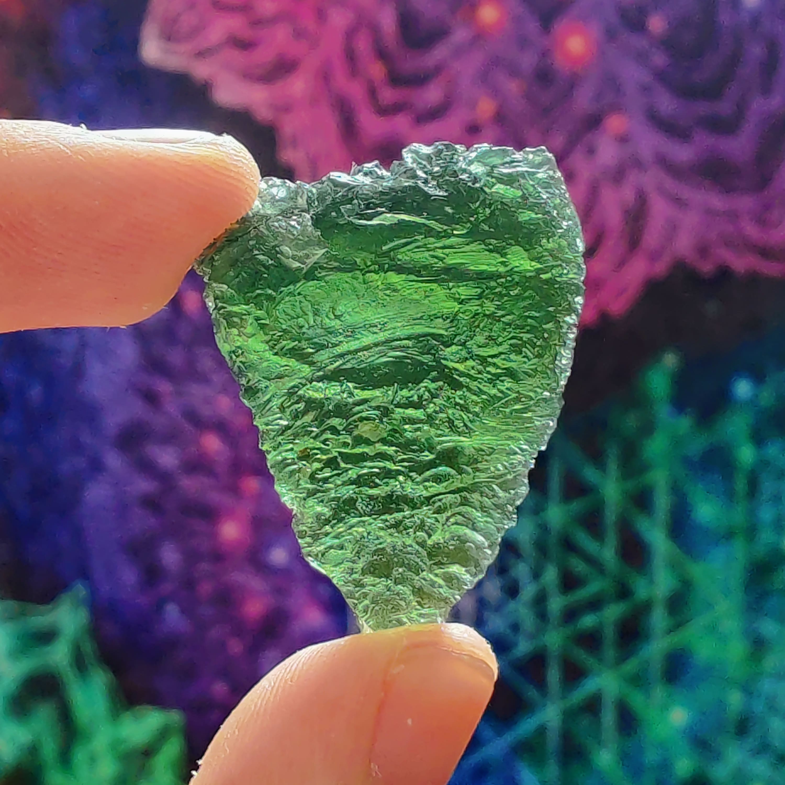 #145 Moldavite ∞ 10g - PrimalAlchemy