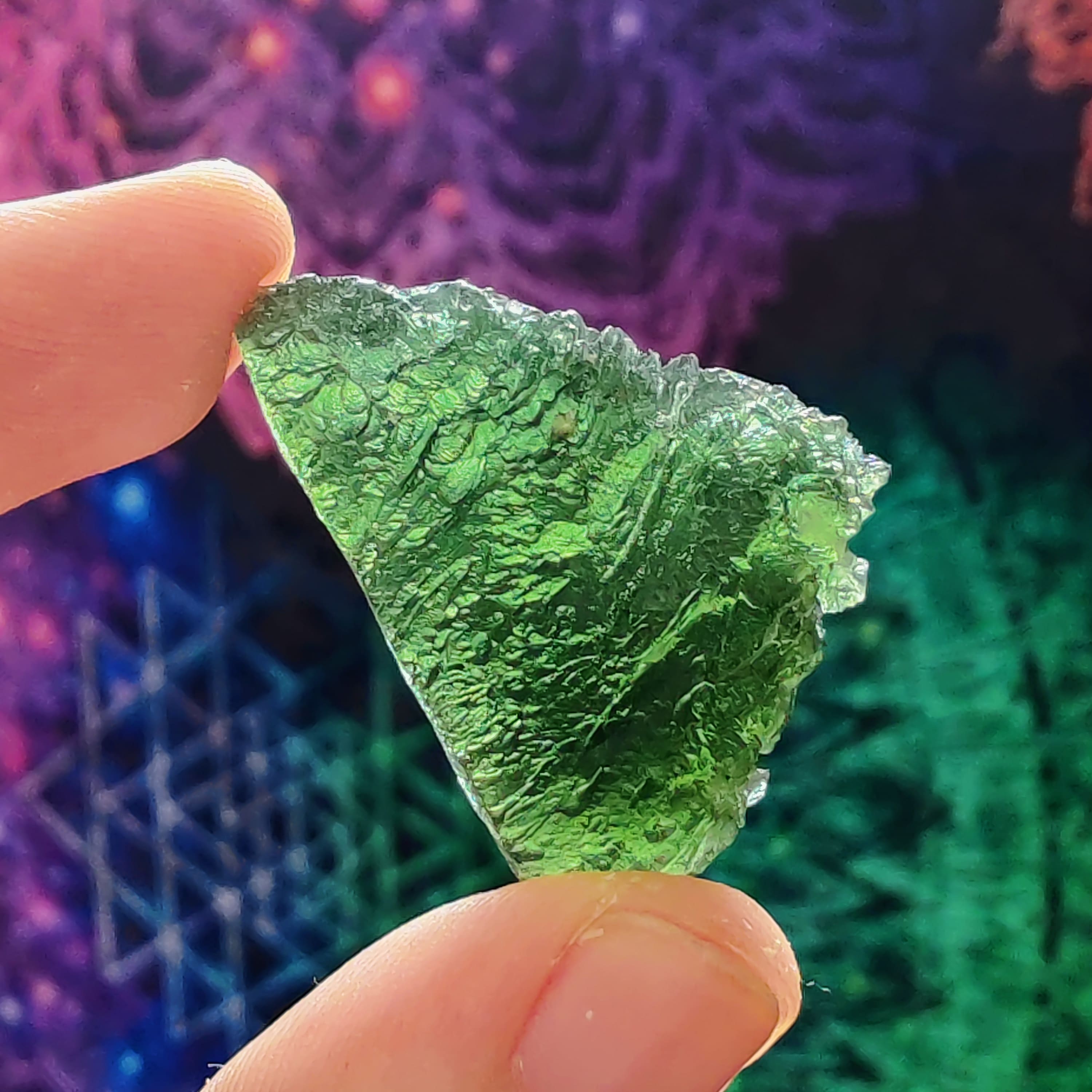 #145 Moldavite ∞ 10g - PrimalAlchemy