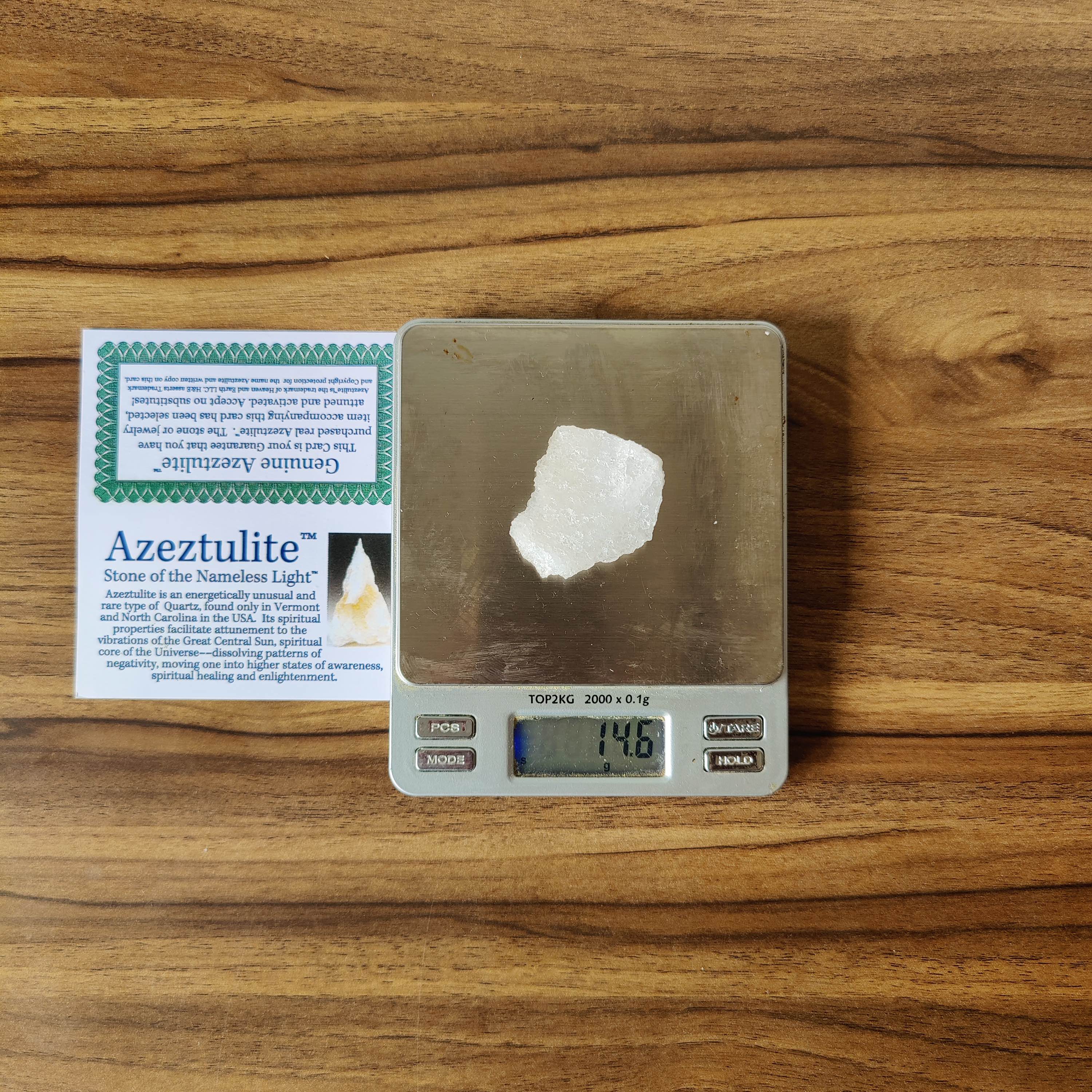 #151 Azeztulite™ ∞ 14.6g - PrimalAlchemy