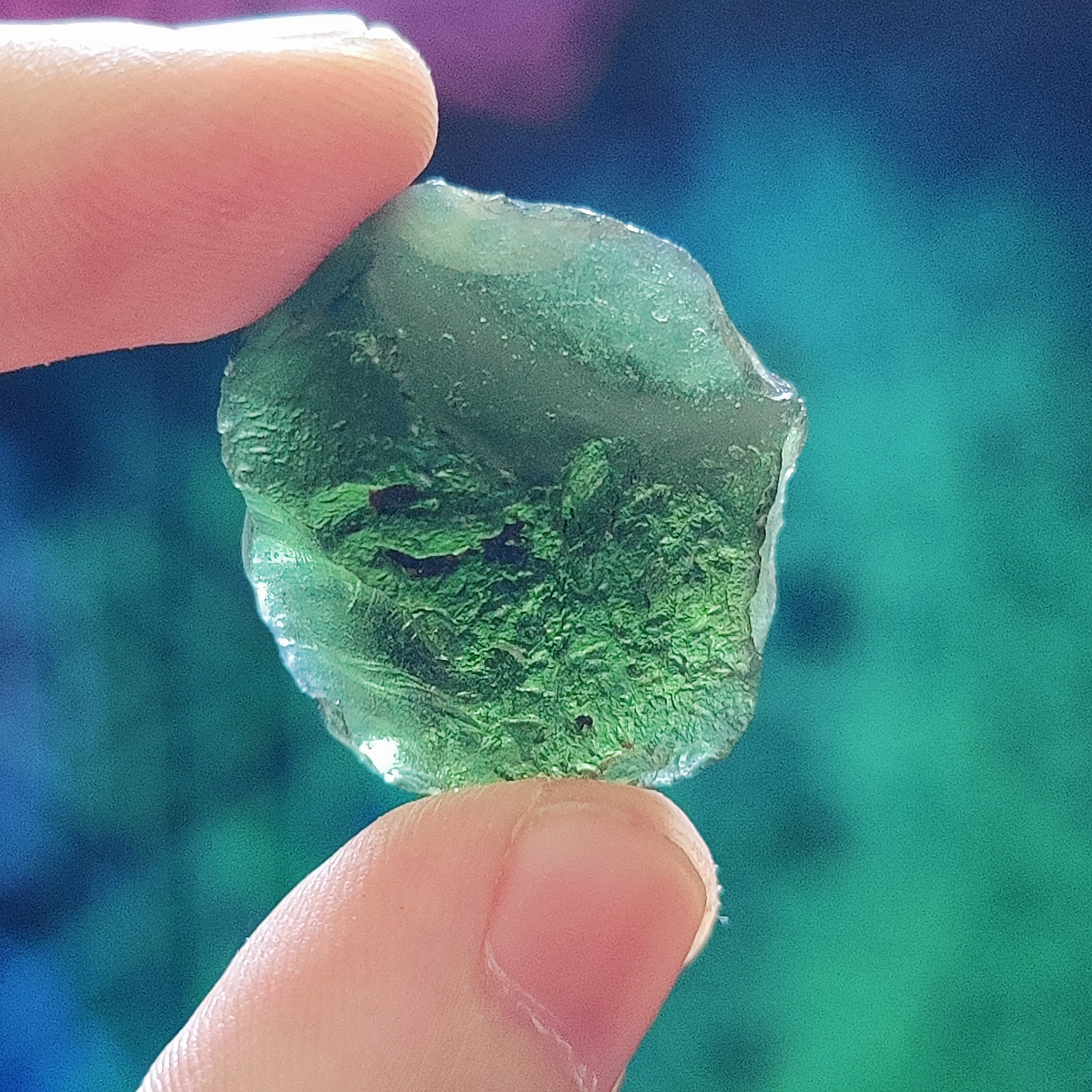 #161 Moldavite ∞ 8.1g - PrimalAlchemy