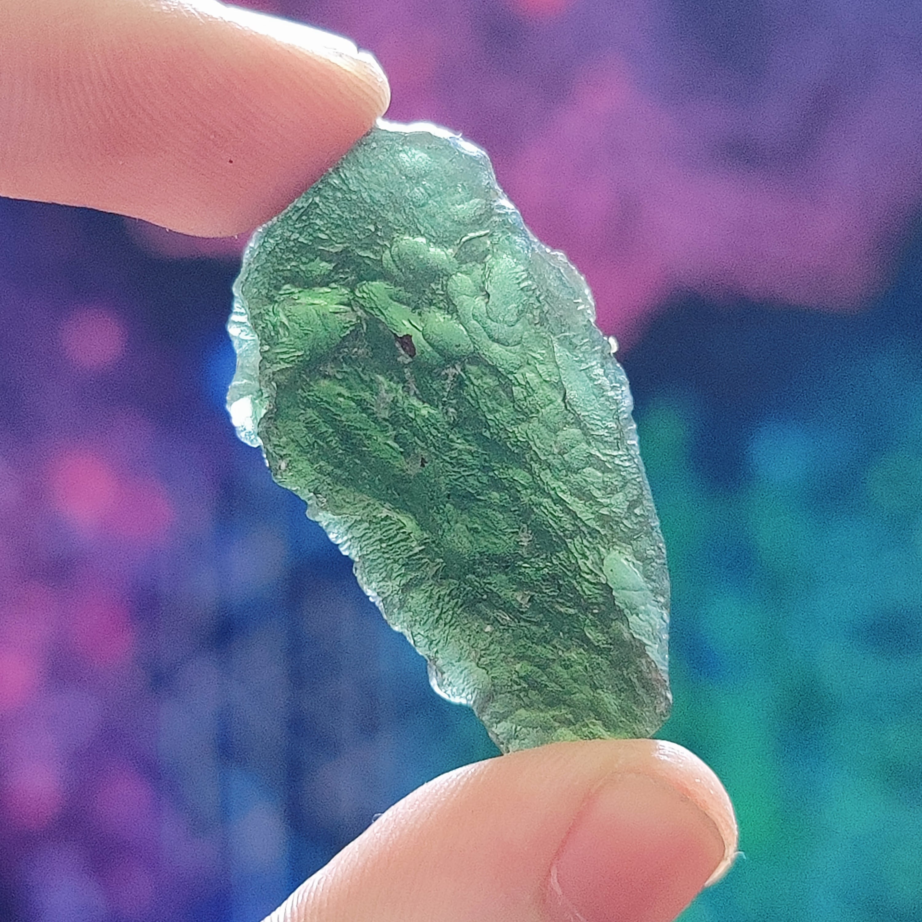 #162 Moldavite ∞ 10.9g - PrimalAlchemy