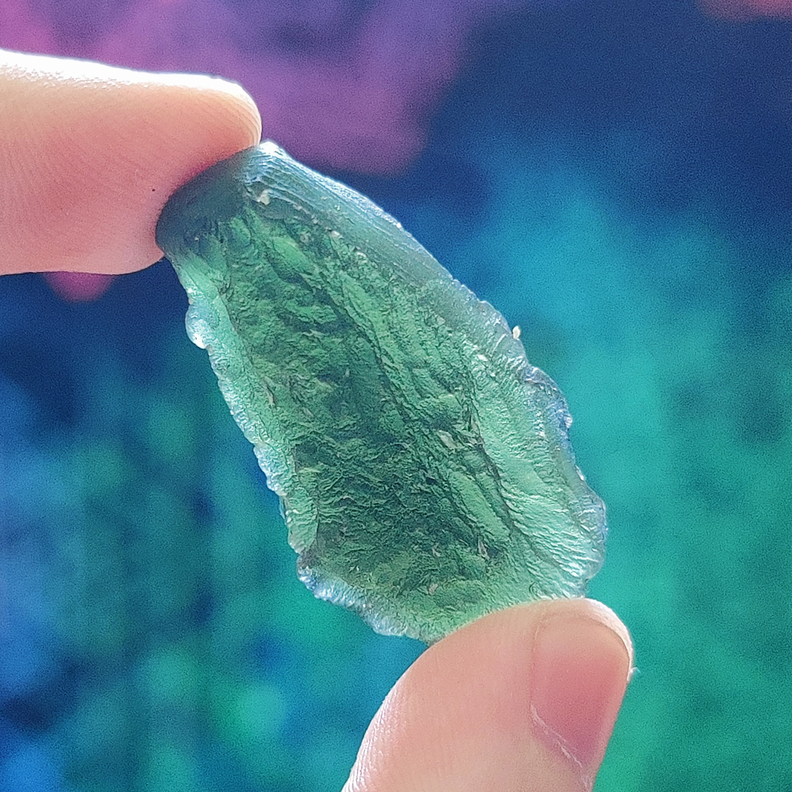 #162 Moldavite ∞ 10.9g - PrimalAlchemy