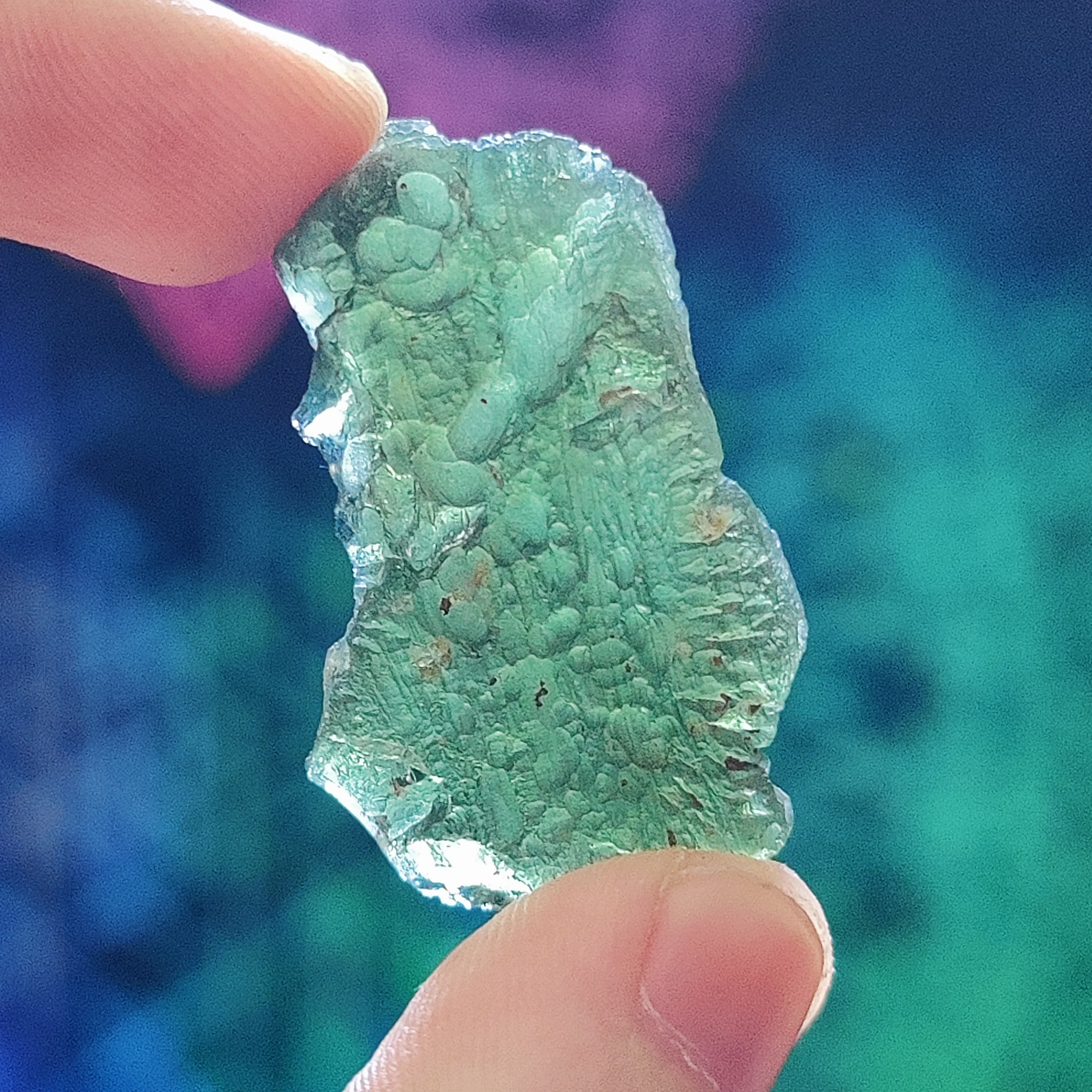 #163 Moldavite ∞ 8.3g - PrimalAlchemy