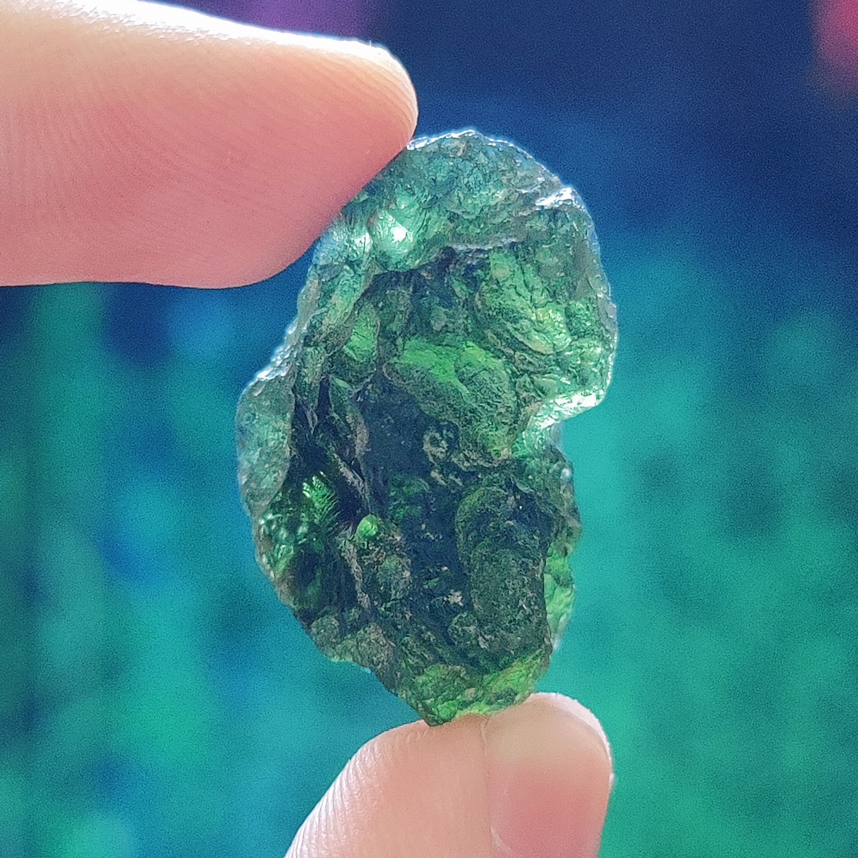#165 Moldavite ∞ 9.5g - PrimalAlchemy